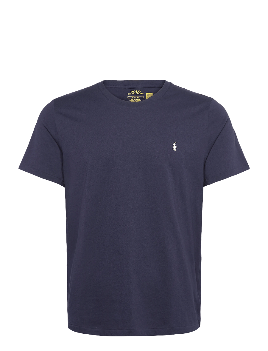 Polo Ralph Lauren - Cotton Jersey Sleep Shirt - pidžaamasärgid - cruise navy / whi - 0