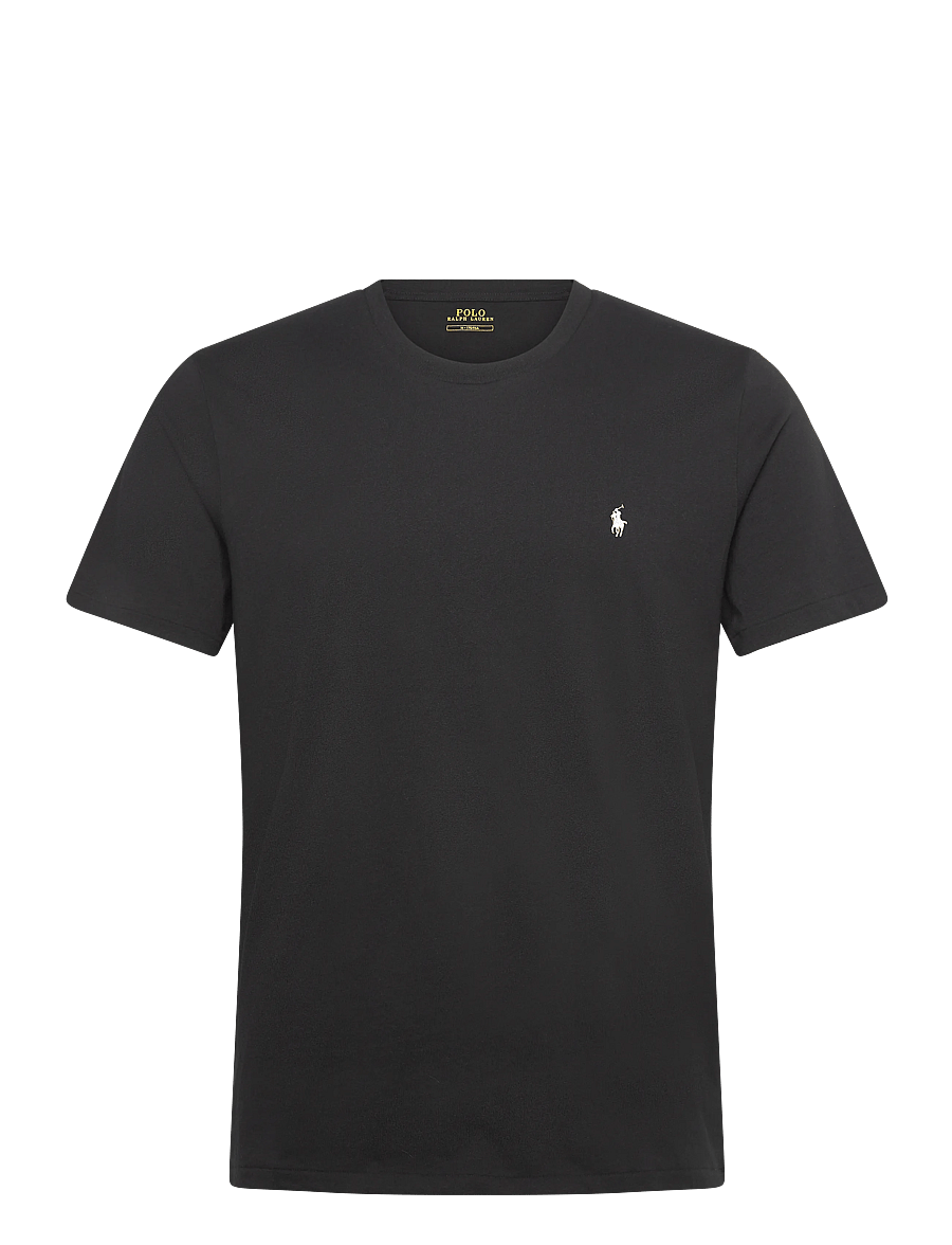 Polo Ralph Lauren - Cotton Jersey Sleep Shirt - pidžaamasärgid - polo black / whit - 0
