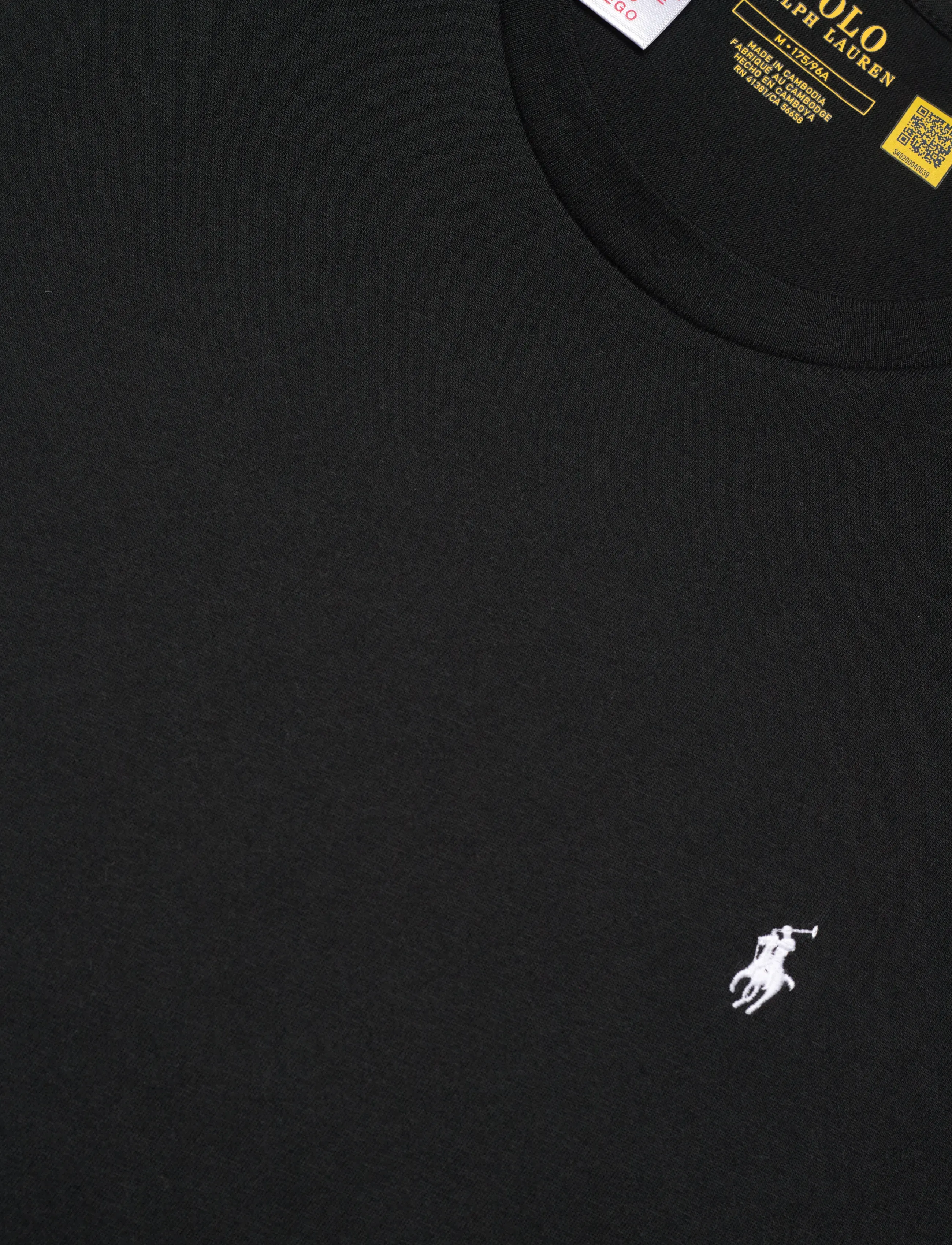 Polo Ralph Lauren - Cotton Jersey Sleep Shirt - nattrøjer - polo black / whit - 2