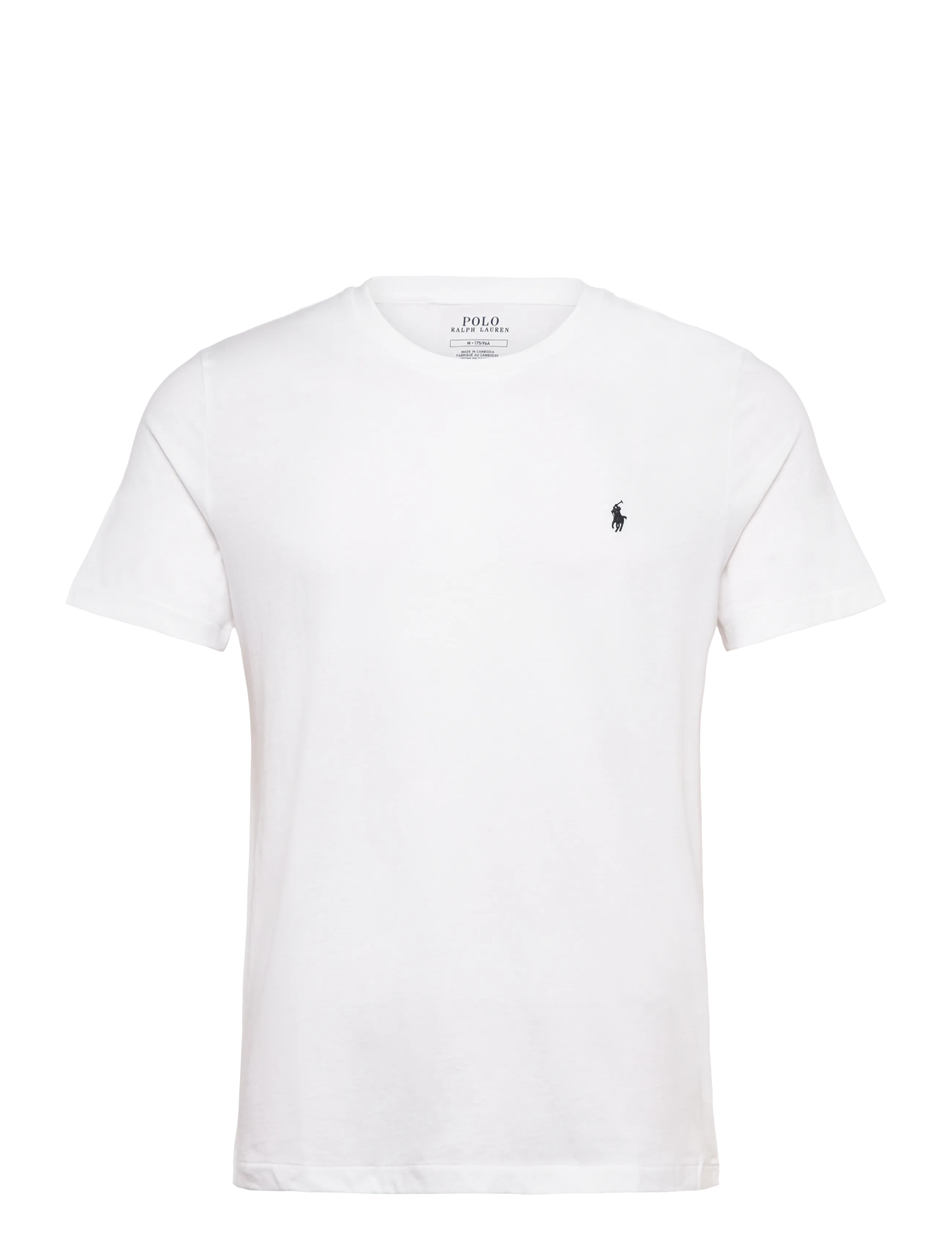 Cotton Jersey Sleep Shirt - WHITE / NAVY PP