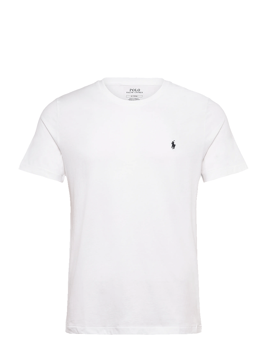 Polo Ralph Lauren - Cotton Jersey Sleep Shirt - pyjamaoberteile - white / navy pp - 0