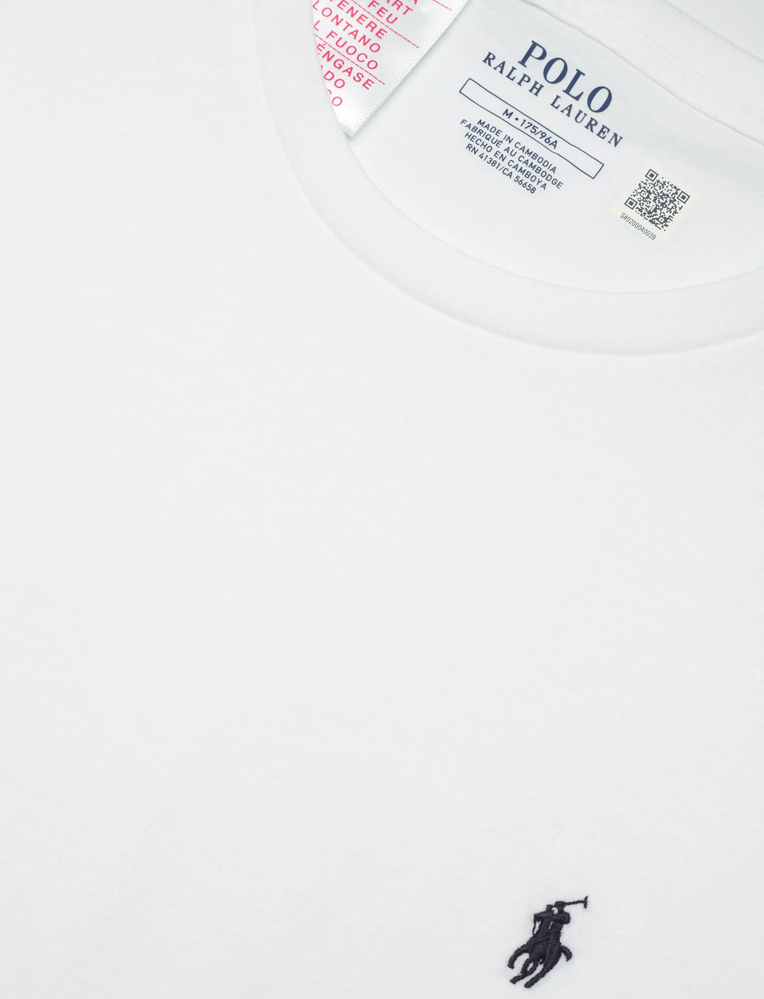 Polo Ralph Lauren - Cotton Jersey Sleep Shirt - pyjama tops - white / navy pp - 2