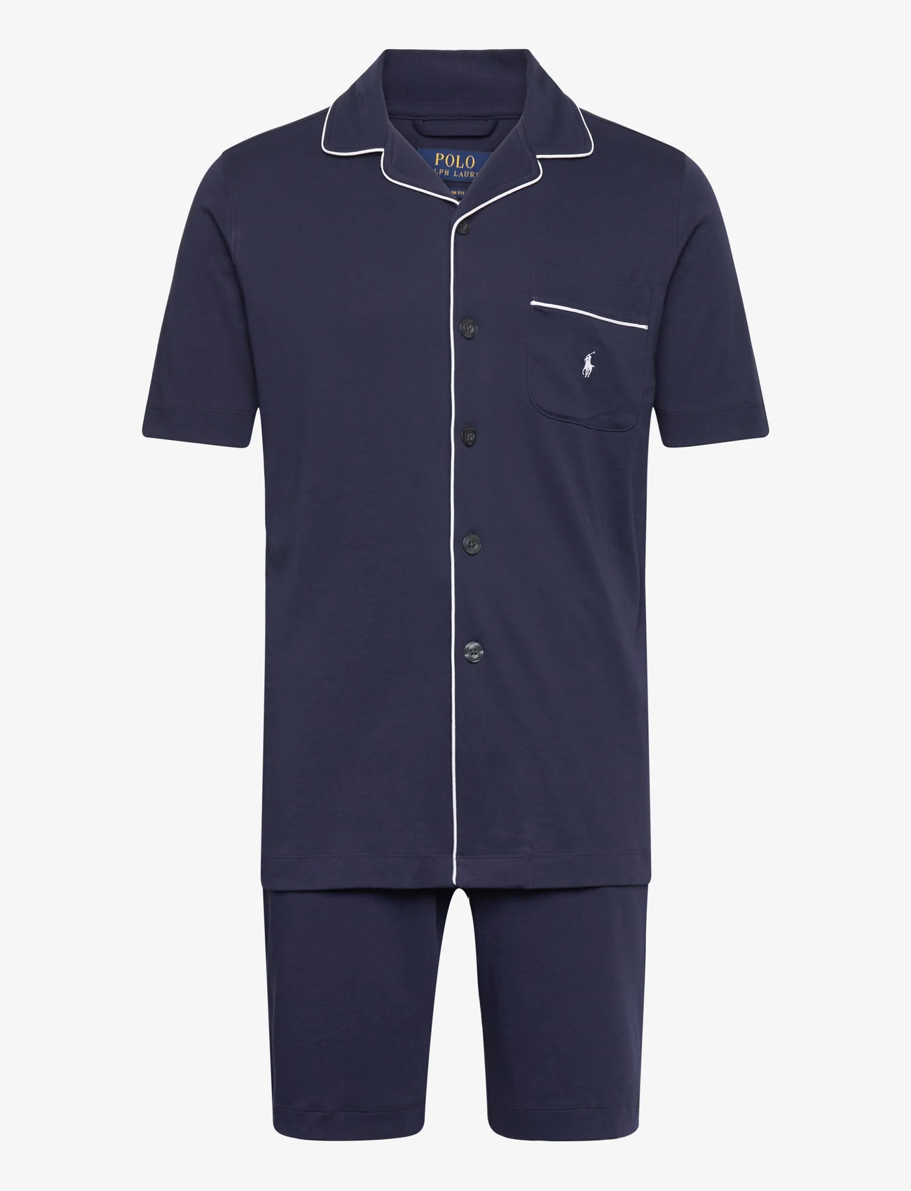 Polo Ralph Lauren - COTTON-LNG-SET - pidžamu komplekts - cruise navy - 0