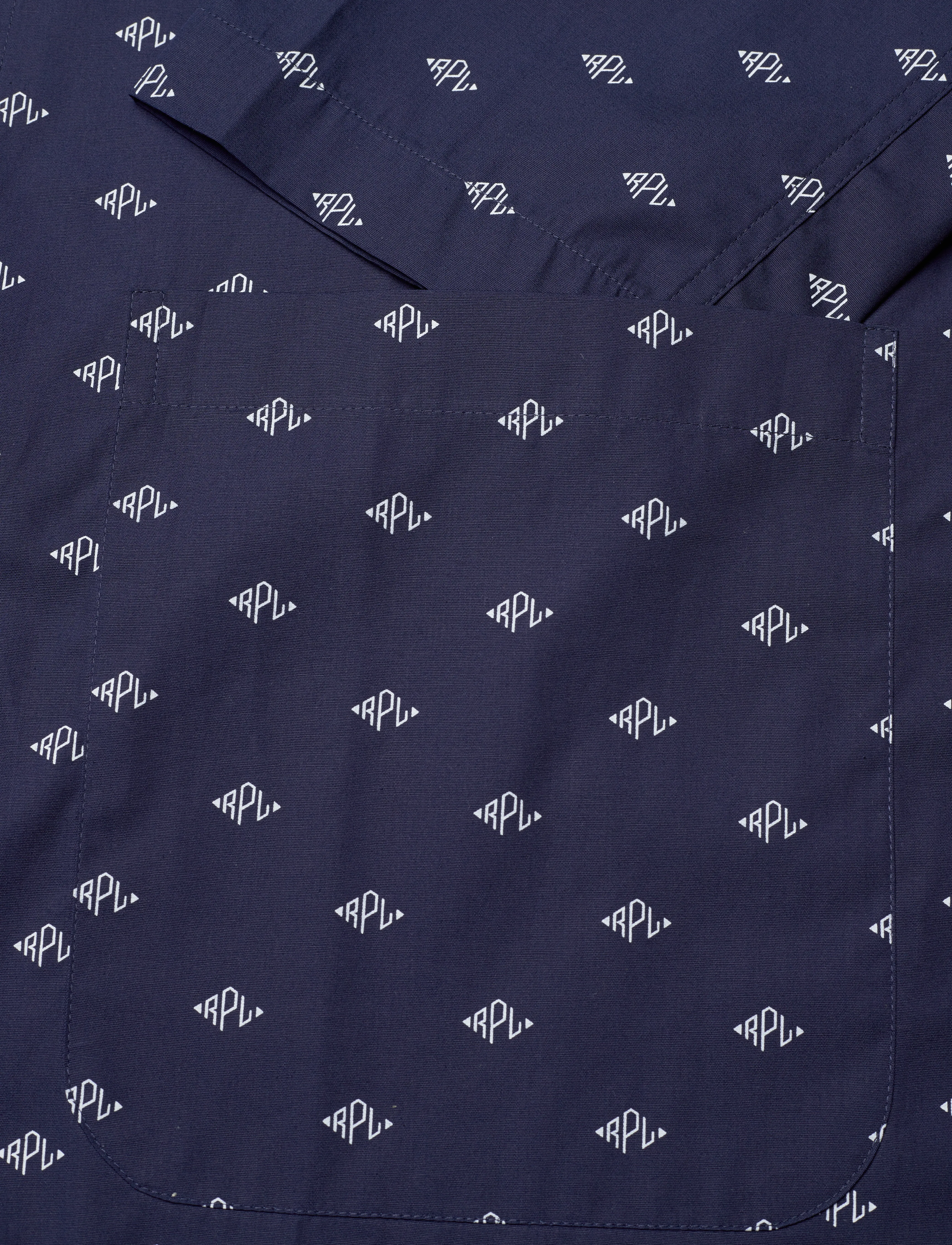 Polo Ralph Lauren - POPLIN-LNG-RBE - navy prl logo - 3