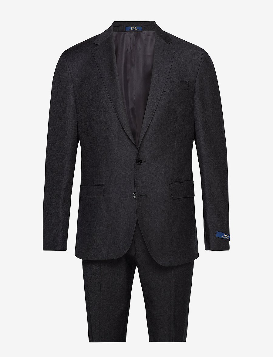 Polo Ralph Lauren - Polo Tailored Fit Wool Serge Suit - suits - charcoal - 1