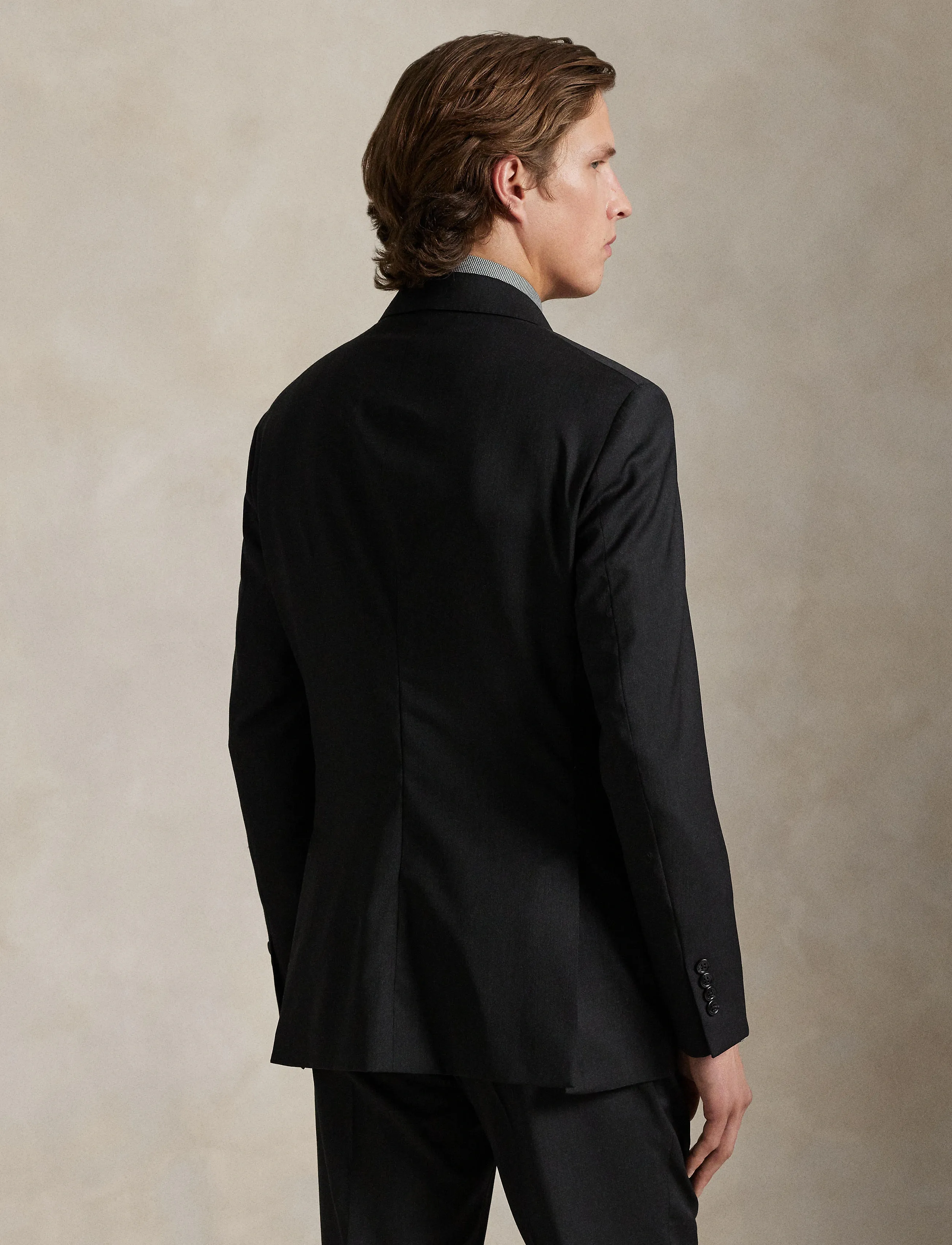 Polo Ralph Lauren - Polo Tailored Fit Wool Serge Suit - suits - charcoal - 5