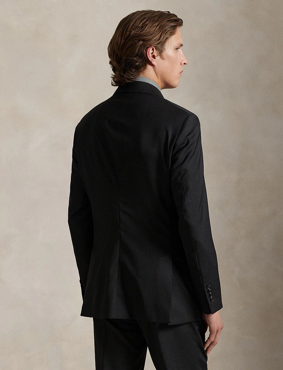 Polo Ralph Lauren - Polo Tailored Fit Wool Serge Suit - suits - charcoal - 5