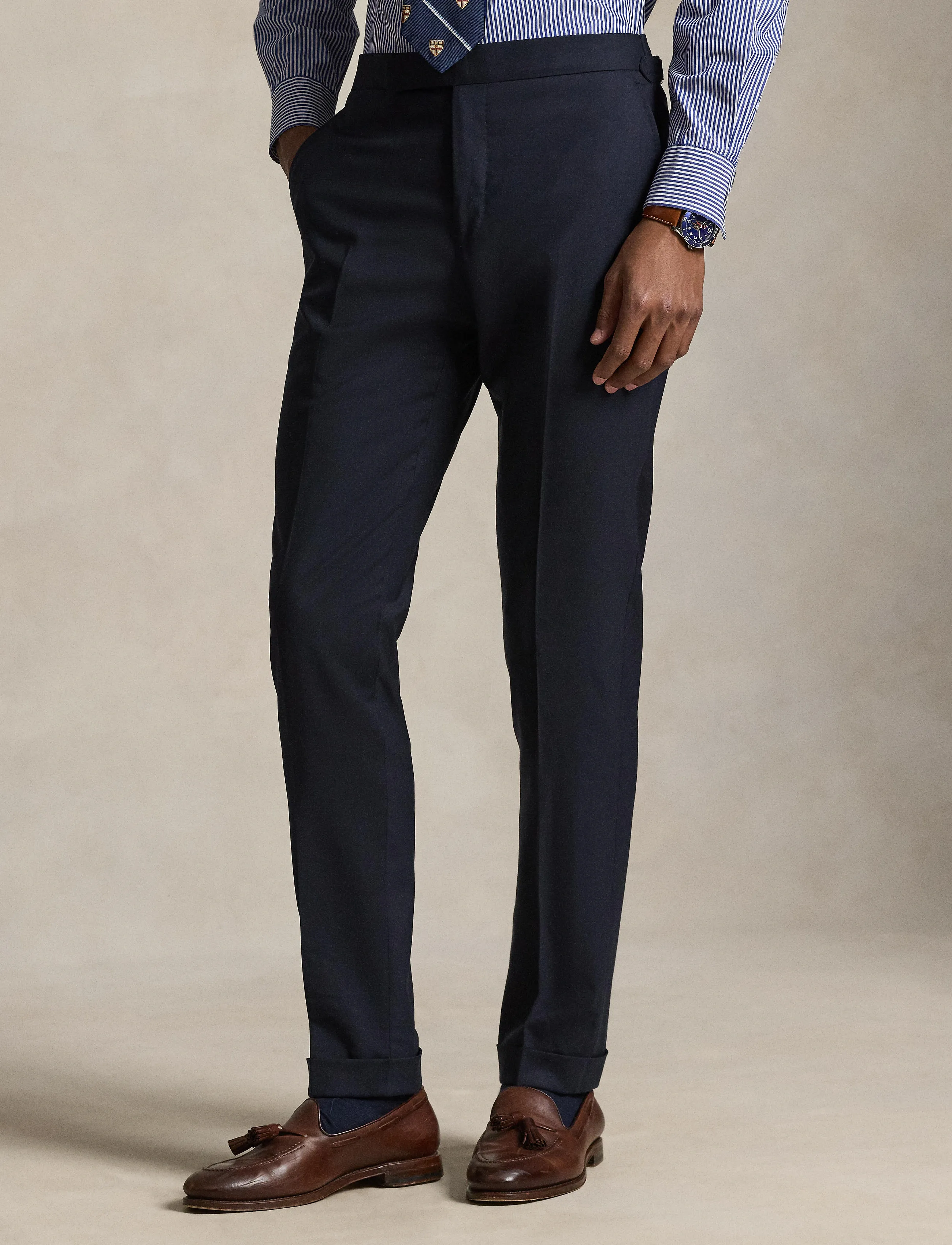 Polo Ralph Lauren - Polo Tailored Fit Wool Serge Suit - jakkesæt - classic navy - 5