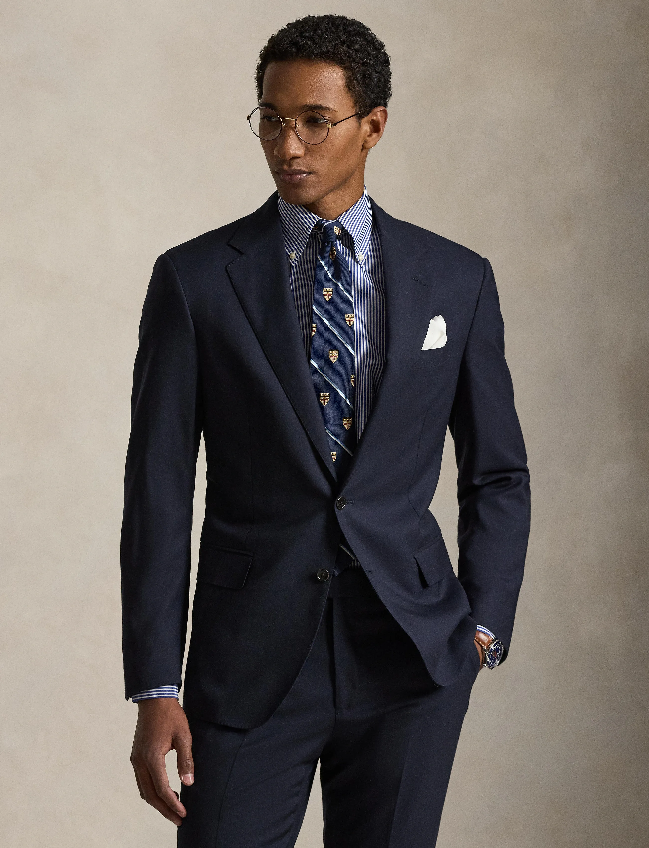 Polo Ralph Lauren Polo Tailored Fit Wool Serge Suit kostymer herr – bild 8