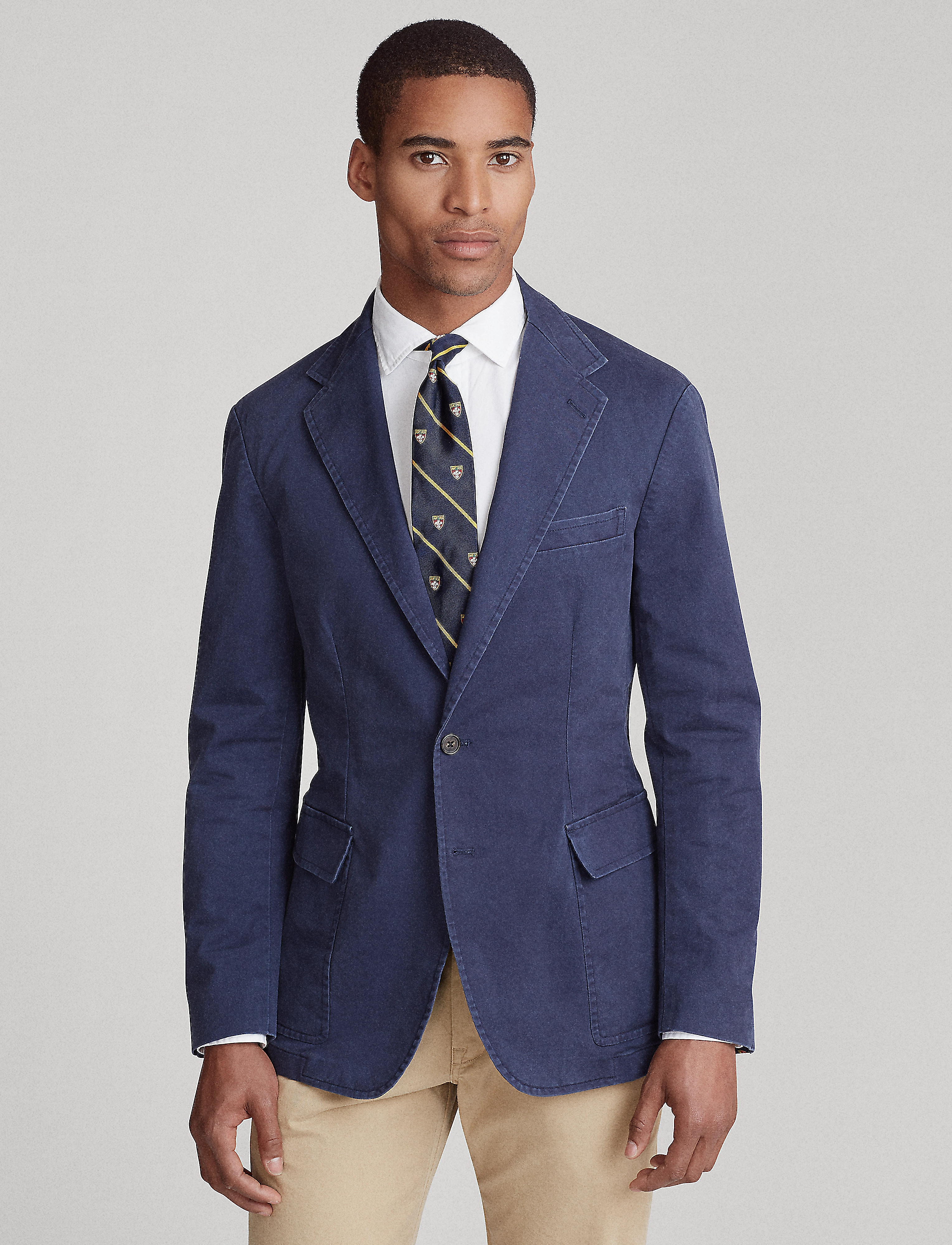 Polo Ralph Lauren - Polo Unconstructed Chino Suit Jacket - nautical ink - 2