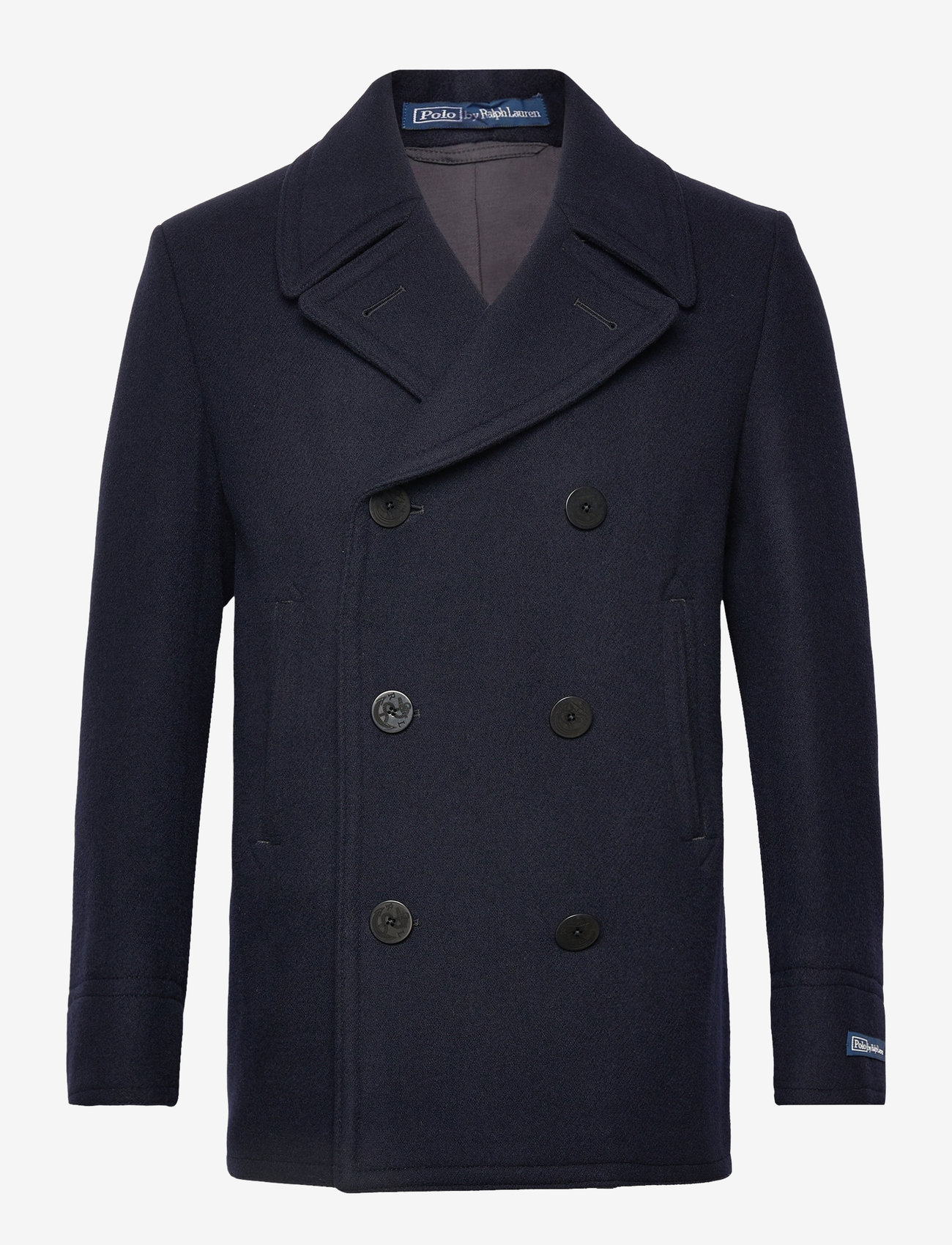 Polo Ralph Lauren - Polo Wool-Blend Melton Peacoat - vinterjakker - navy - 0
