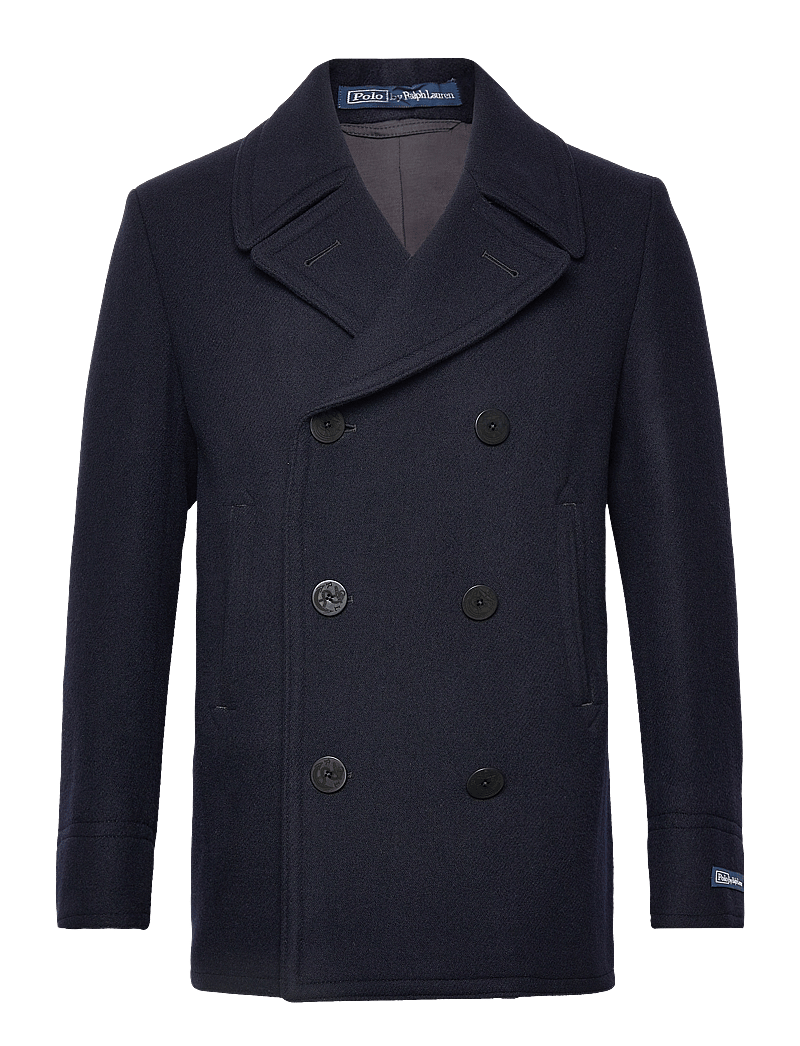 Polo Ralph Lauren - Polo Wool-Blend Melton Peacoat - vinterjakker - navy - 0