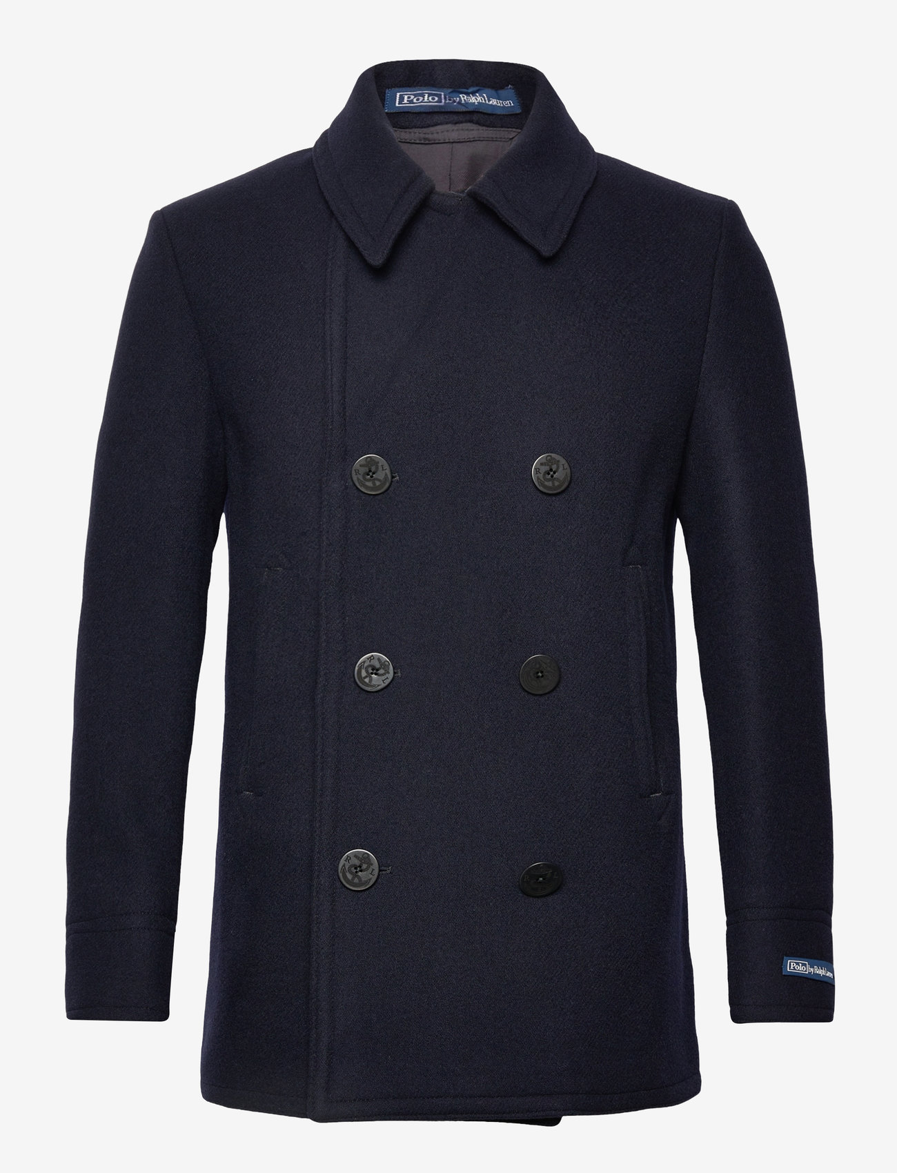 Polo Ralph Lauren - Polo Wool-Blend Melton Peacoat - vinterjakker - navy - 2