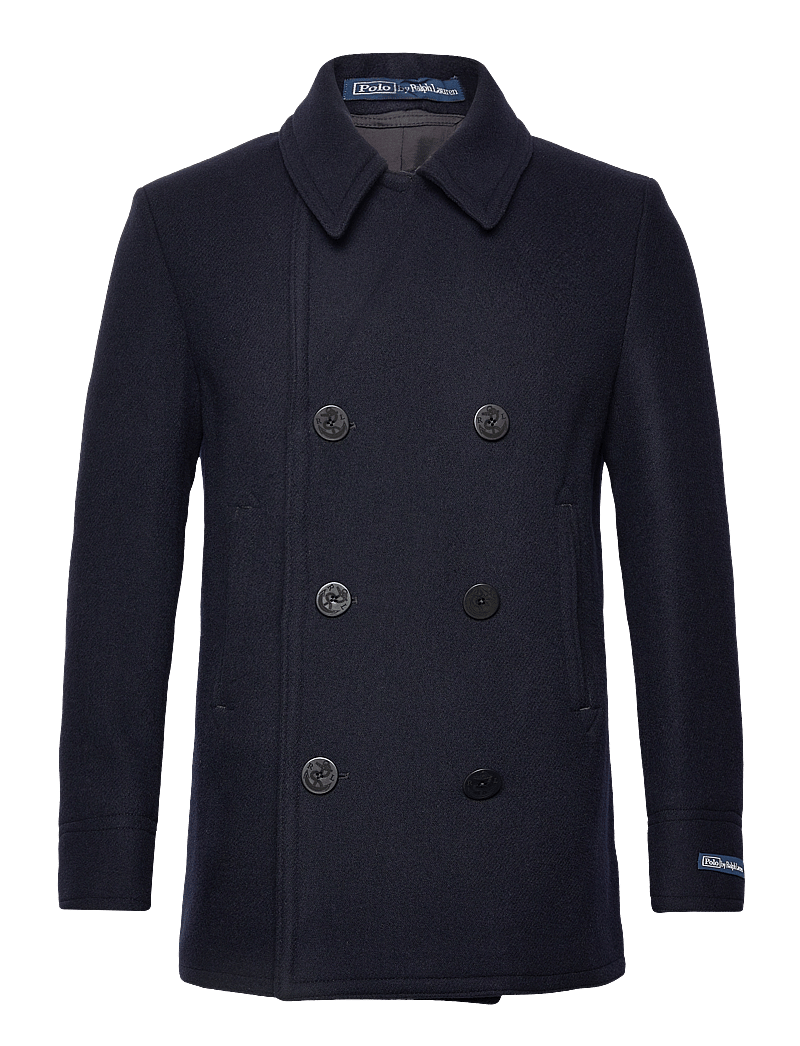 Polo Ralph Lauren - Polo Wool-Blend Melton Peacoat - vinterjakker - navy - 2