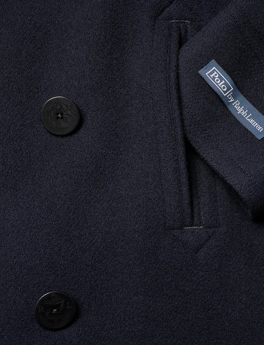 Polo Ralph Lauren - Polo Wool-Blend Melton Peacoat - navy - 4