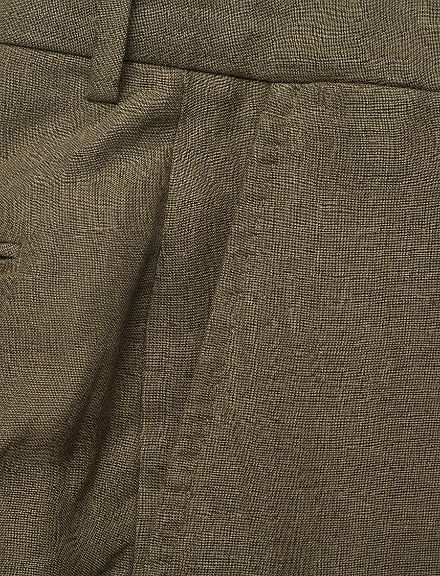 Polo Ralph Lauren - Linen Suit Trouser - jakkesætbukser i hør - basic olive - 2