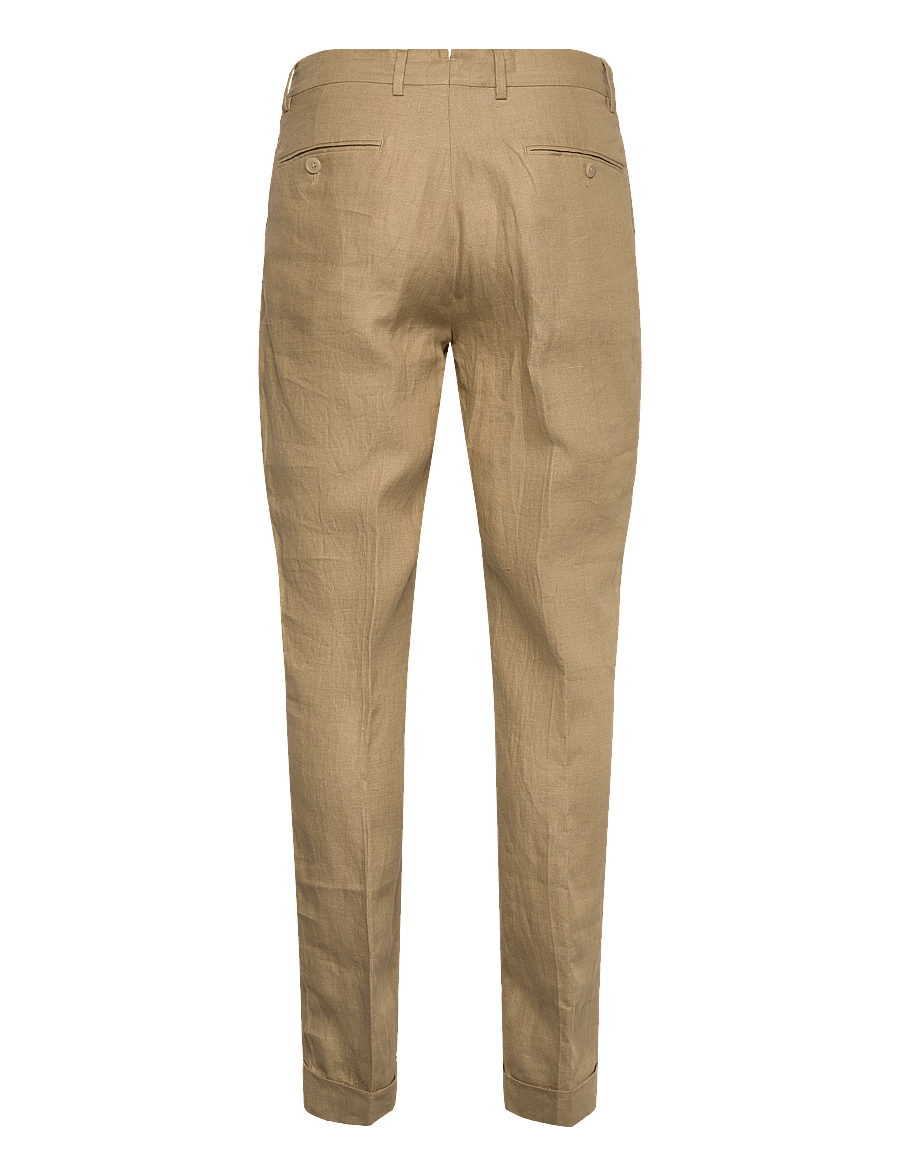 Polo Ralph Lauren - Linen Suit Trouser - jakkesætbukser i hør - coastal beige - 1