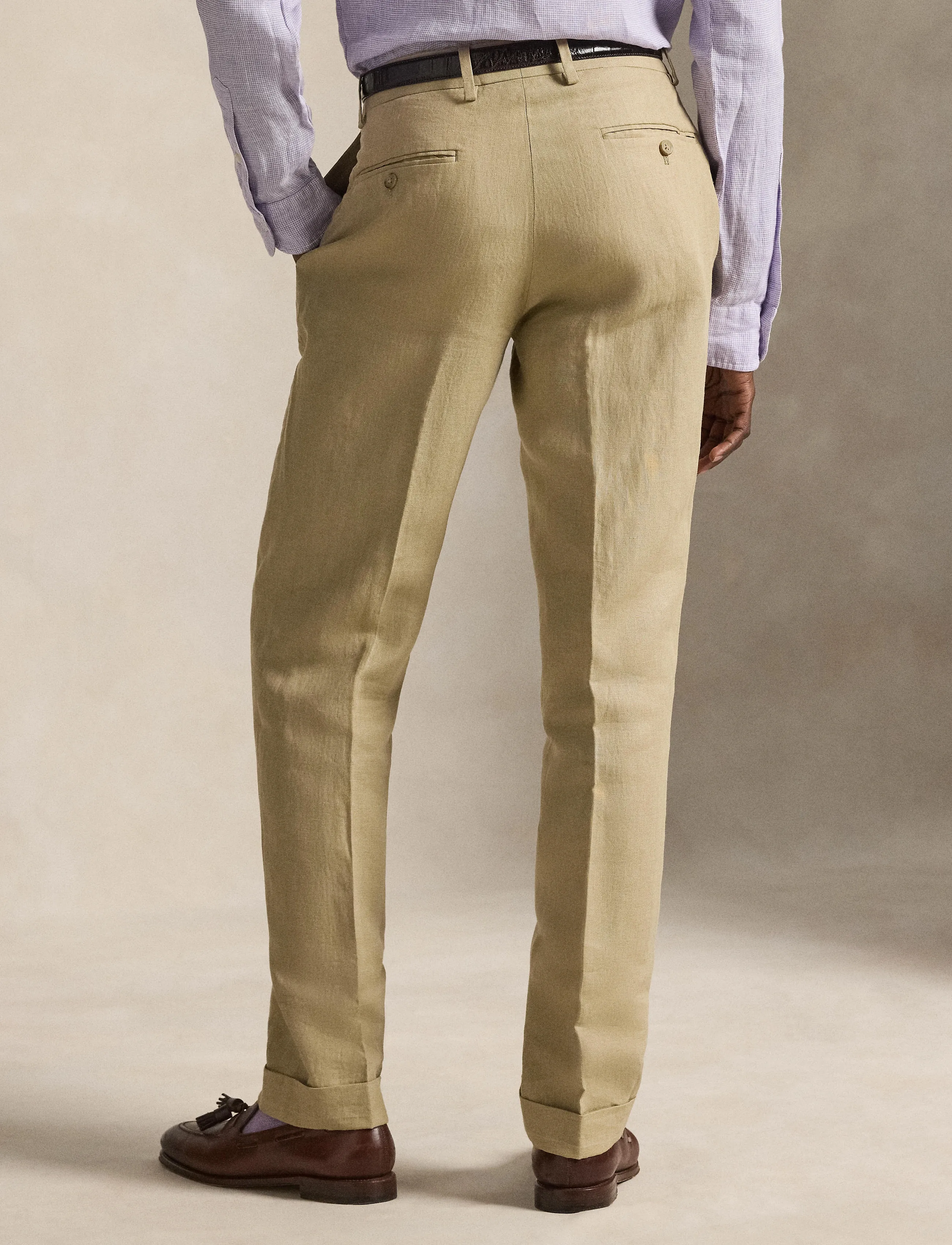 Polo Ralph Lauren - Linen Suit Trouser - leinenanzughosen - coastal beige - 3