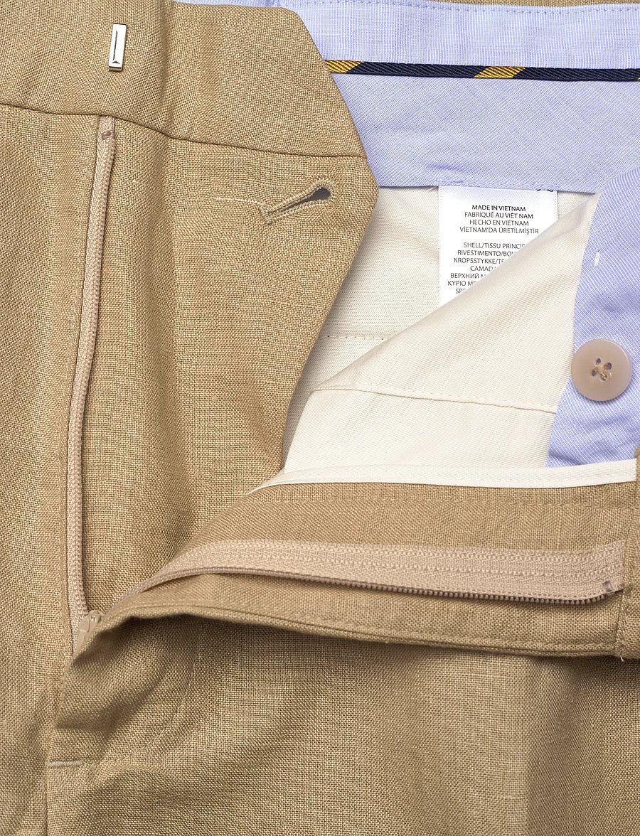 Polo Ralph Lauren - Linen Suit Trouser - jakkesætbukser i hør - coastal beige - 3