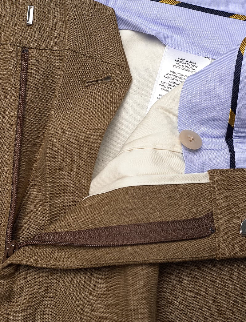 Polo Ralph Lauren - Linen Suit Trouser - leinenanzughosen - light sable - 3