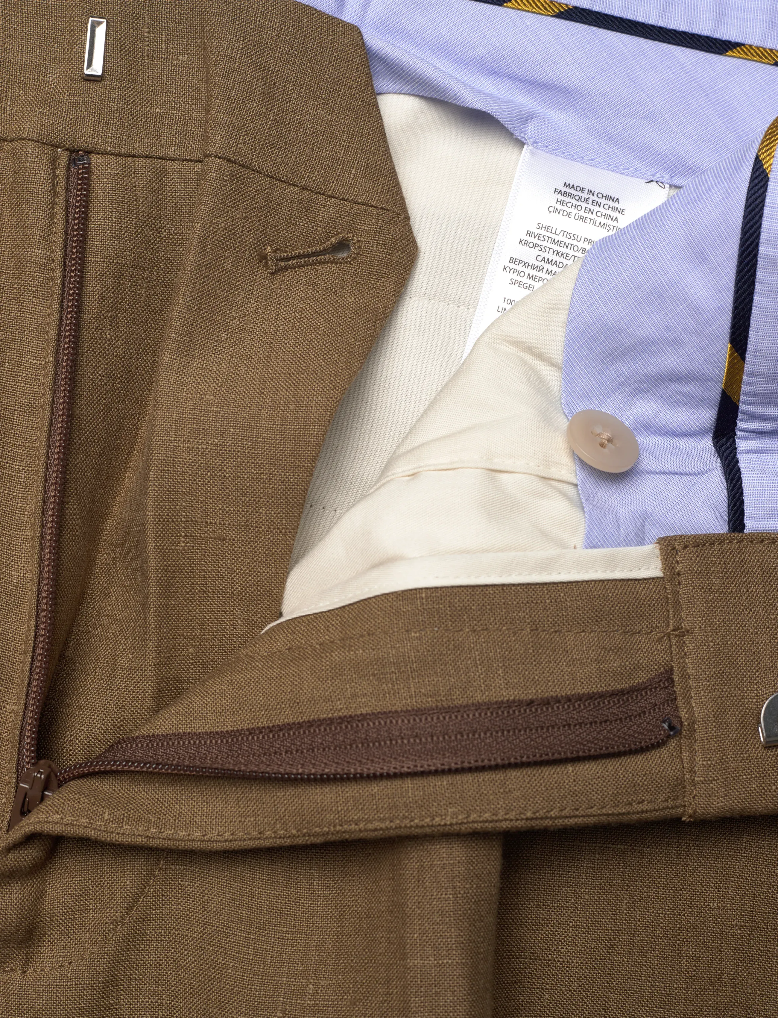 Polo Ralph Lauren - Linen Suit Trouser - pantalons en lin - light sable - 3