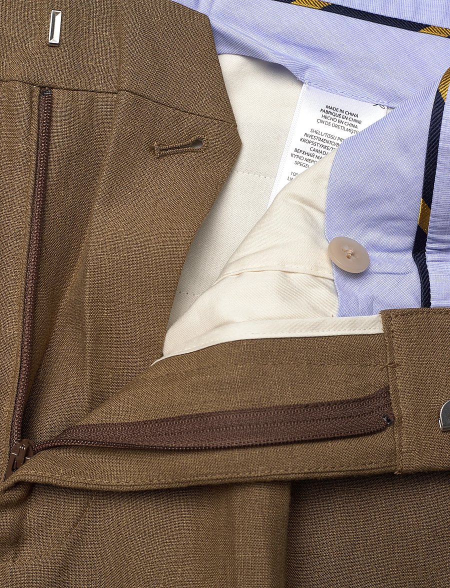 Polo Ralph Lauren - Linen Suit Trouser - pantalons en lin - light sable - 3