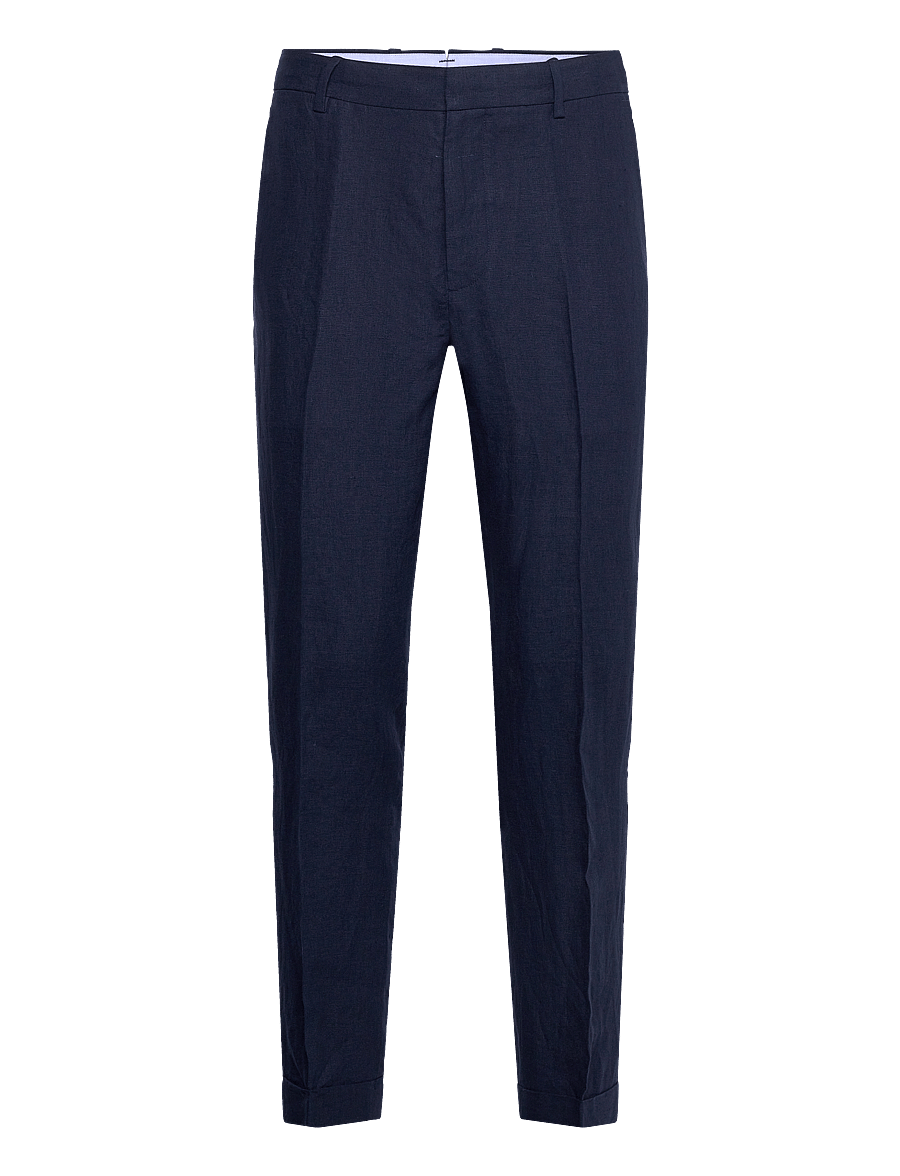 Polo Ralph Lauren - Linen Suit Trouser - leinenanzughosen - navy - 1