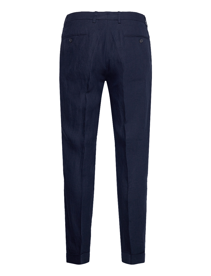 Polo Ralph Lauren - Linen Suit Trouser - leinenanzughosen - navy - 2