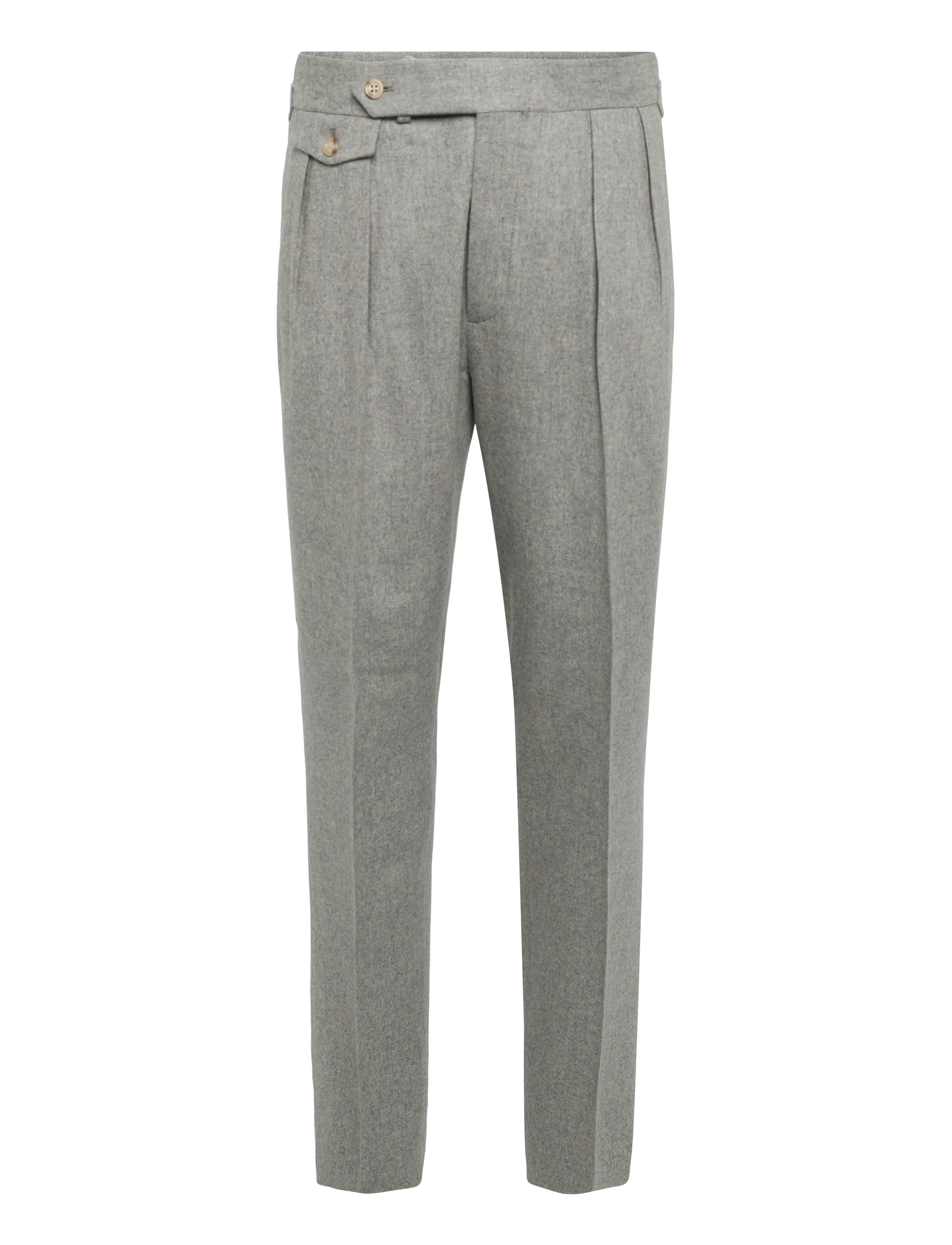 Polo Ralph Lauren - WOOL FLANNEL-P2P - kostymbyxor - light grey - 1
