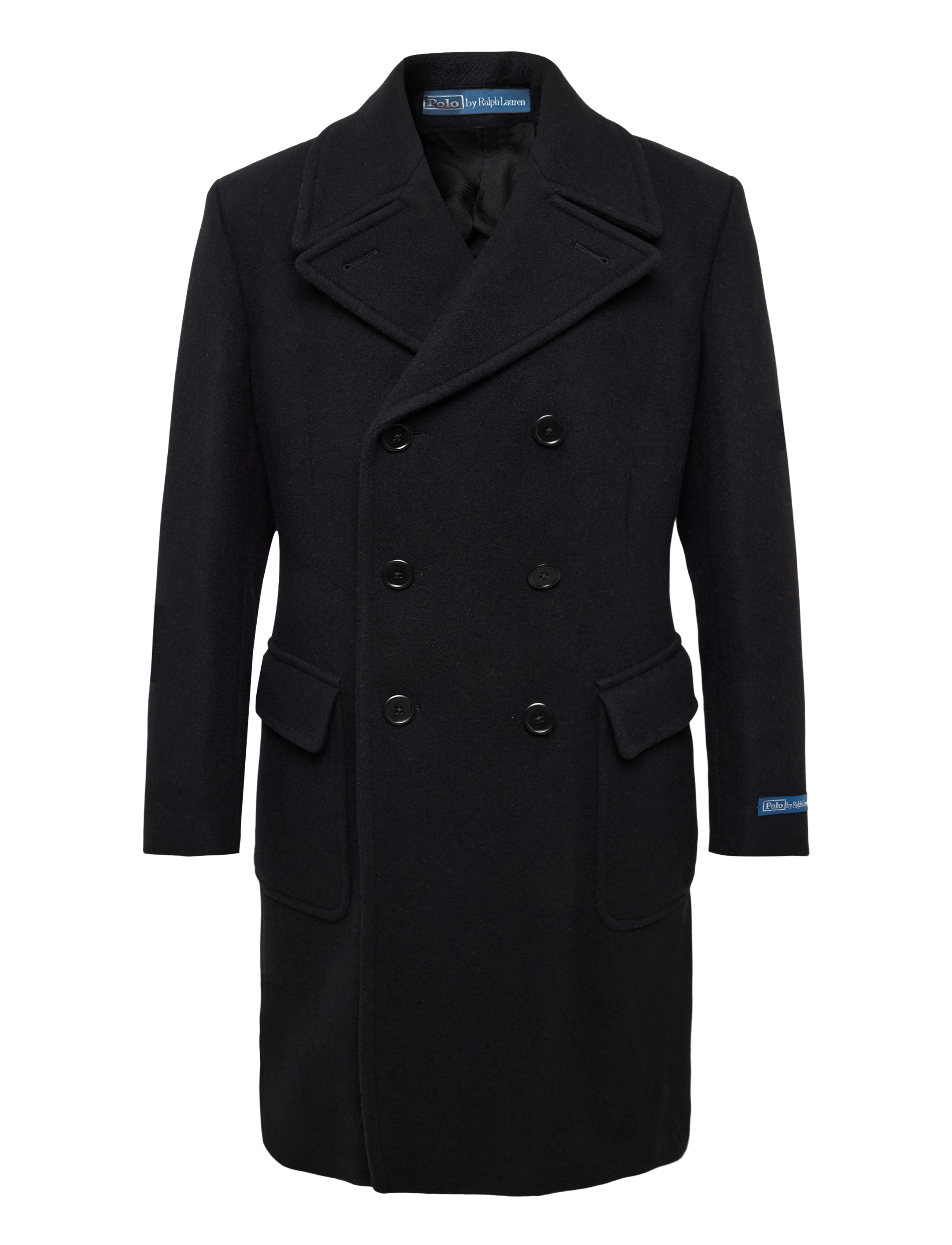 Polo Ralph Lauren - Polo Soft Tailored Wool-Blend Car Coat - ullrockar - black - 1