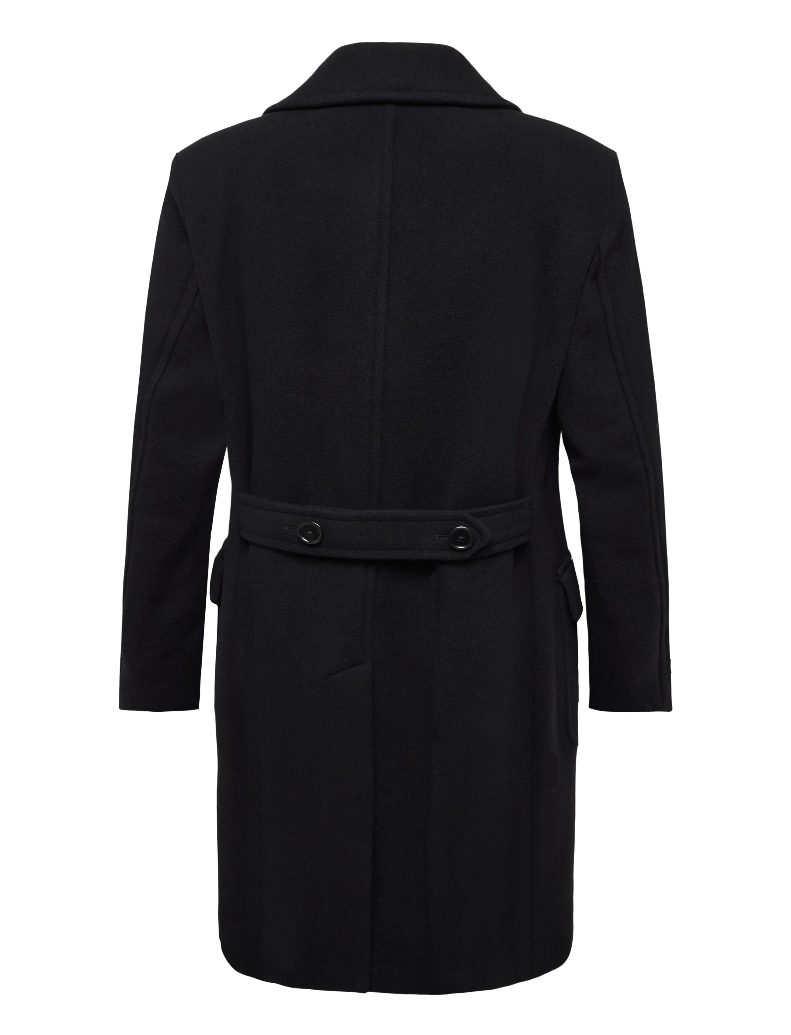Polo Ralph Lauren - Polo Soft Tailored Wool-Blend Car Coat - ullrockar - black - 2