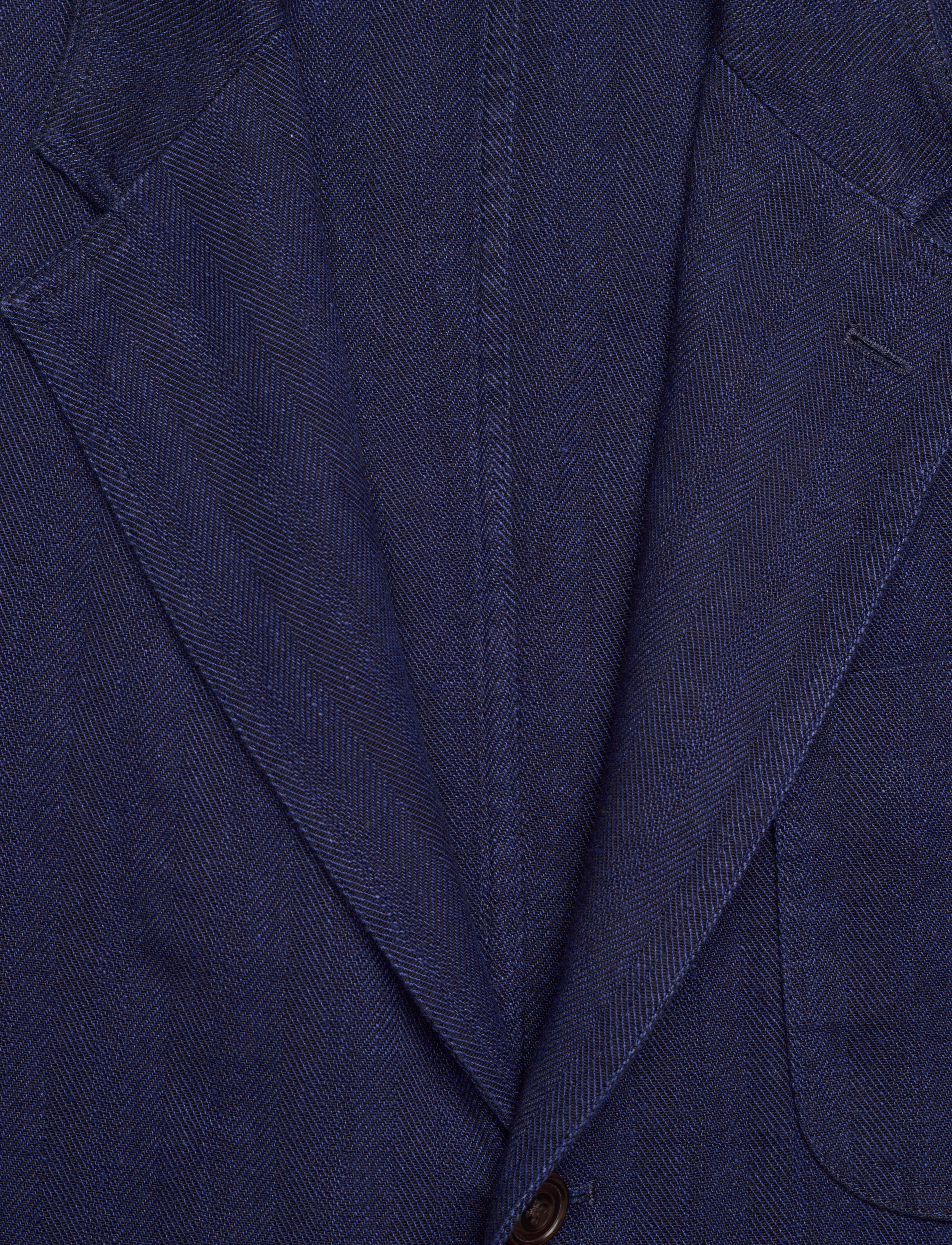 Polo Ralph Lauren - BROKEN HERRINGBONE-SBR-SPC - navy - 2
