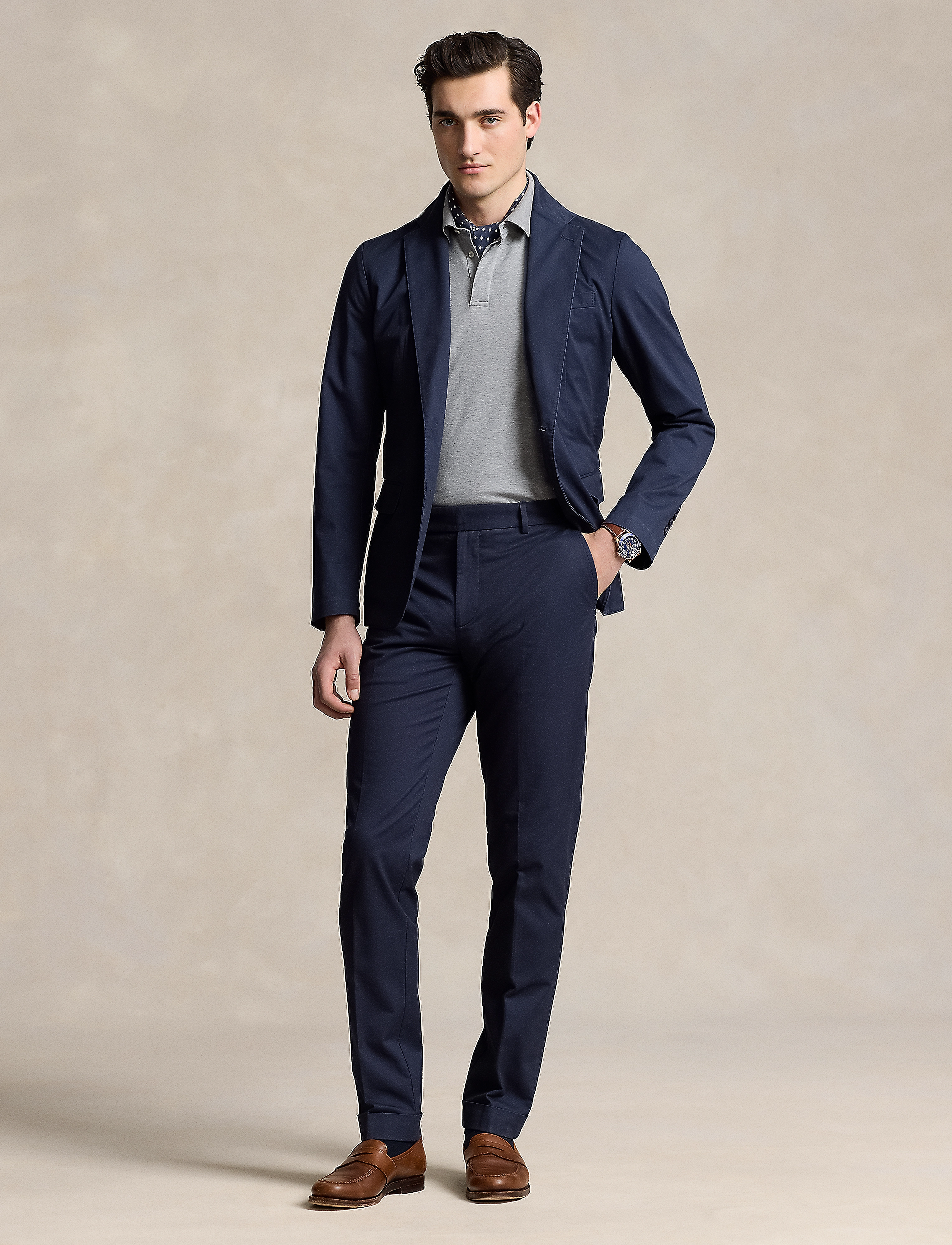 Polo Ralph Lauren - Stretch Chino Suit Trouser - nautical ink - 3