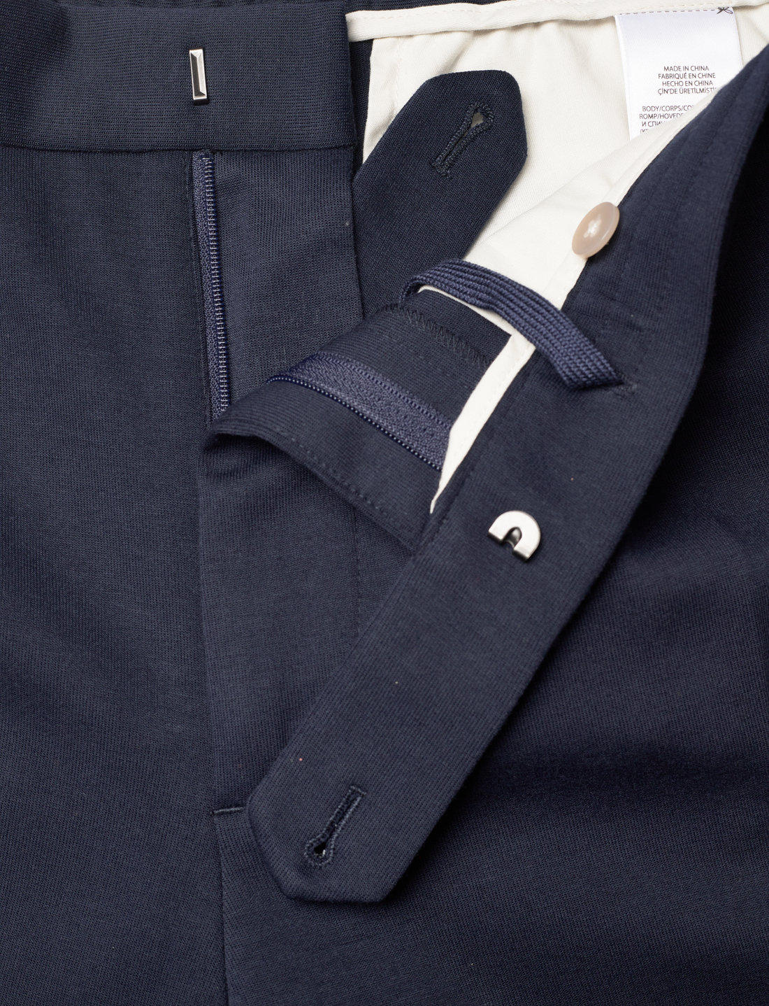 Polo with top suit pants