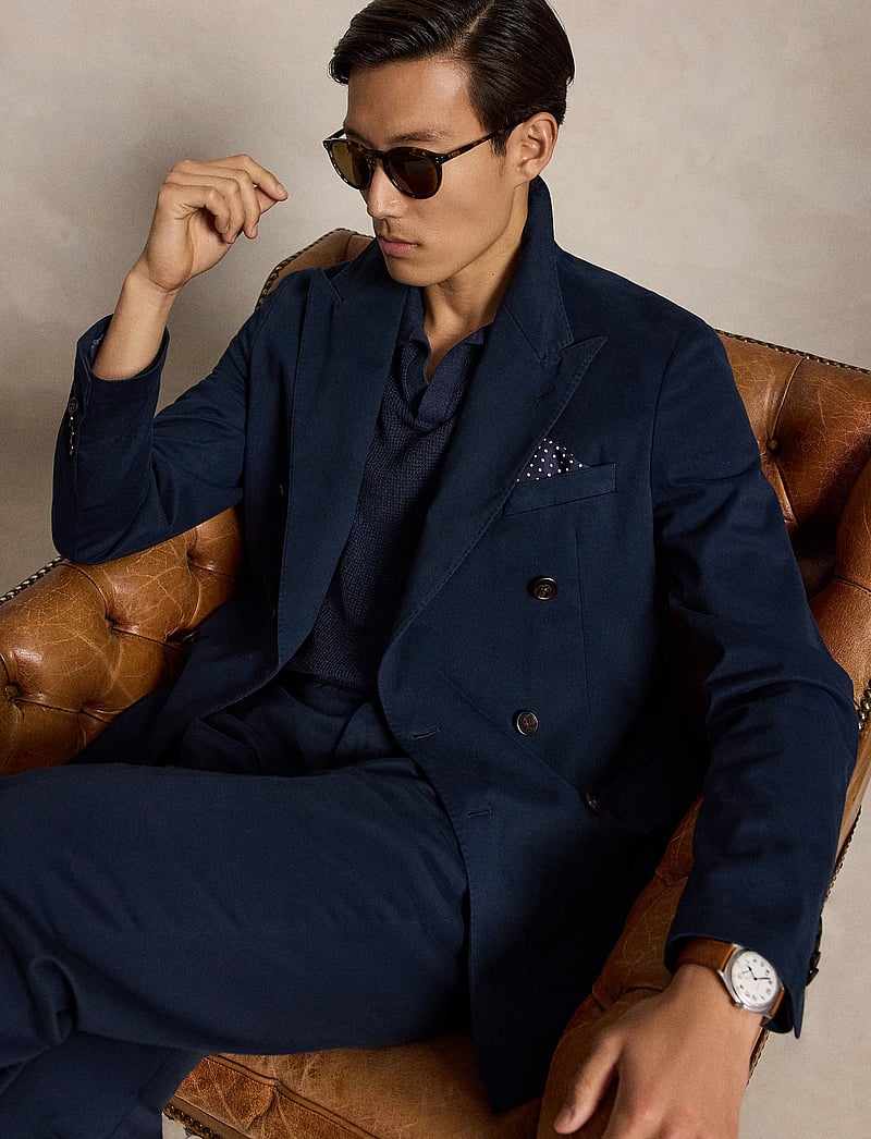 Polo Ralph Lauren - Polo Soft Tailored Stretch Chino Jacket - blazers - bright navy - 3
