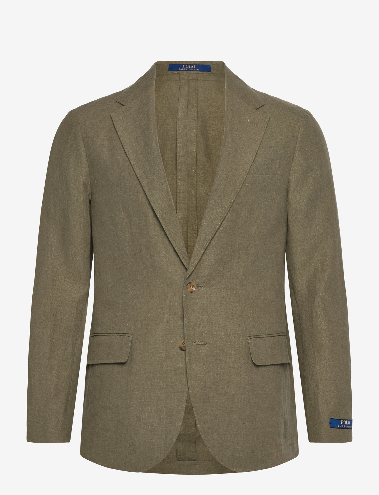 Polo Ralph Lauren - Polo Soft Modern Fit Linen Suit Jacket - einreiher - basic  olive - 0