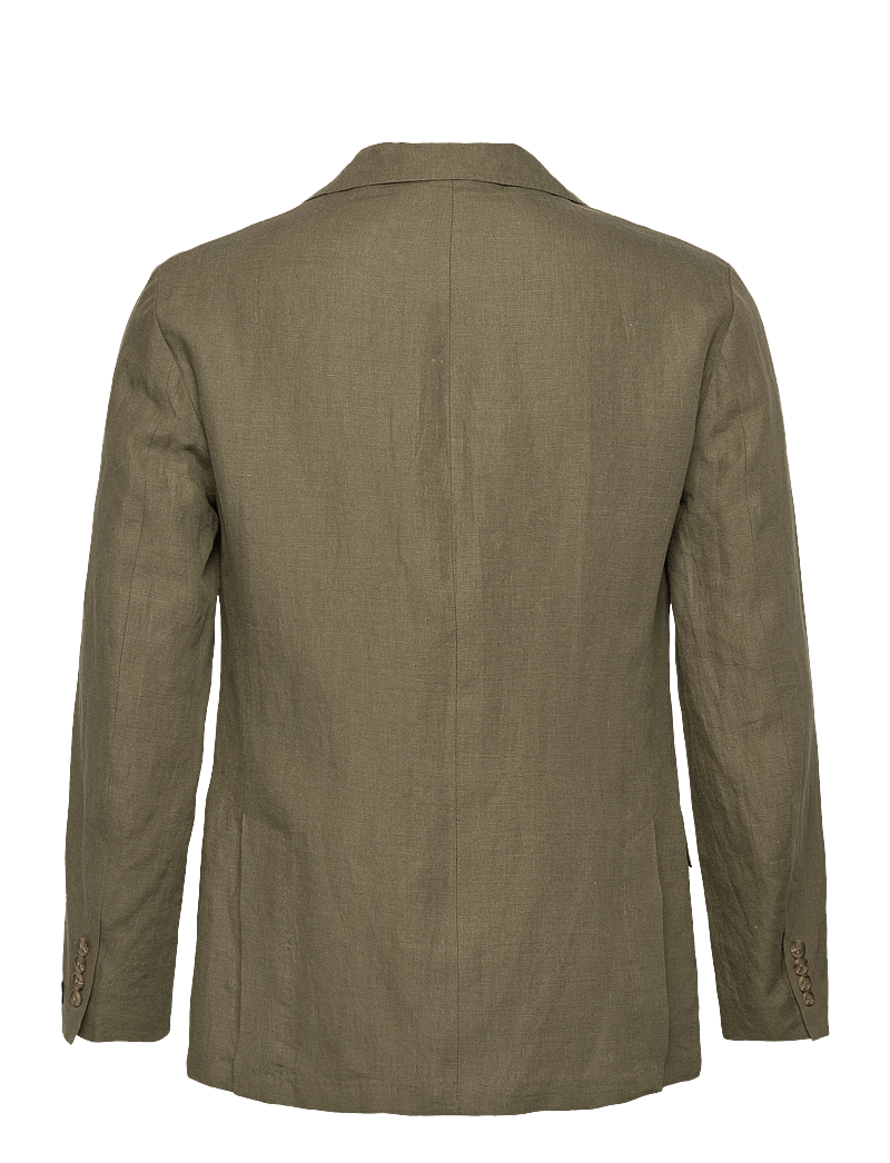 Polo Ralph Lauren - Polo Soft Modern Fit Linen Suit Jacket - einreiher - basic olive - 1