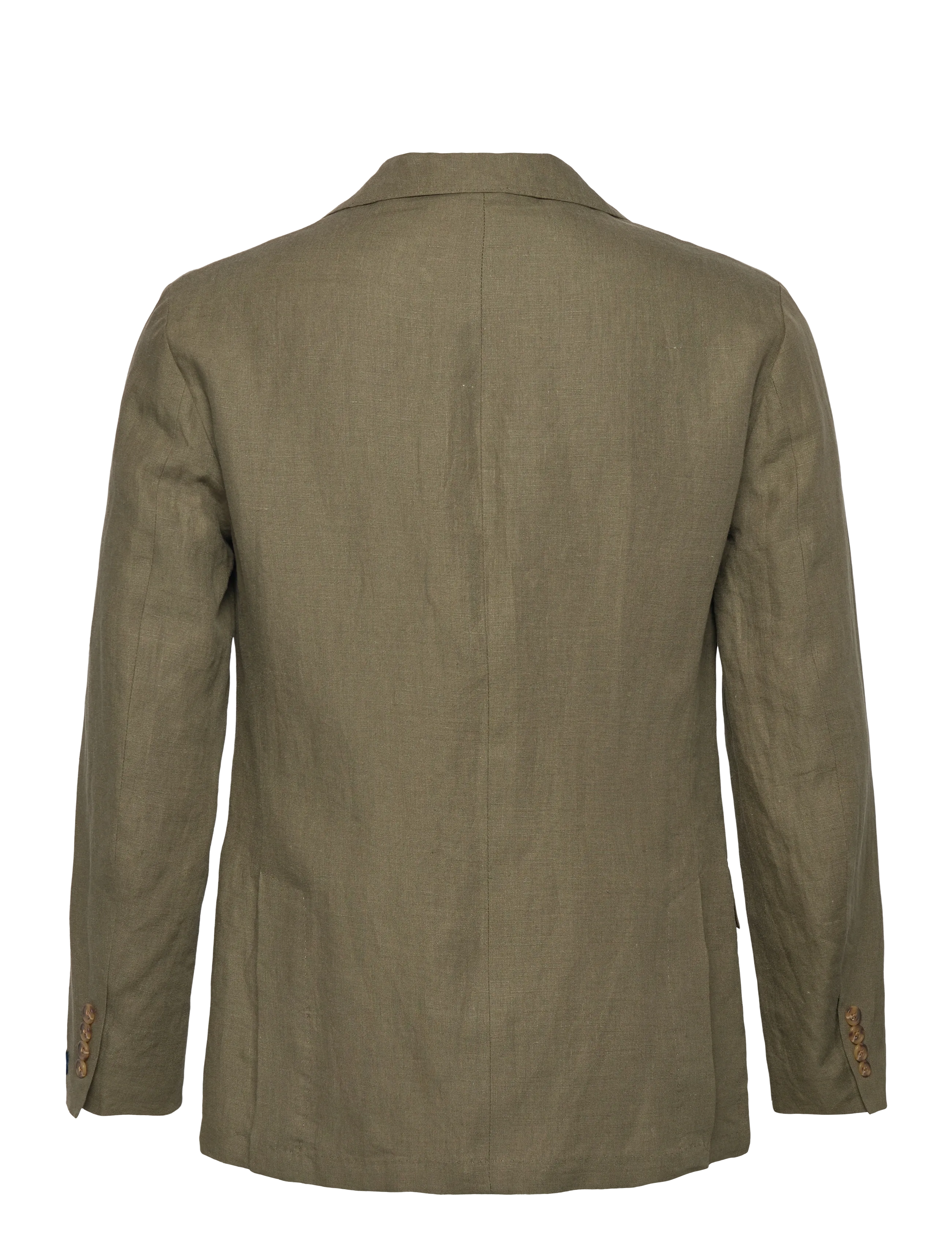 Polo Ralph Lauren - Polo Soft Modern Fit Linen Suit Jacket - Ühe rinnatisega pintsakud - basic  olive - 1