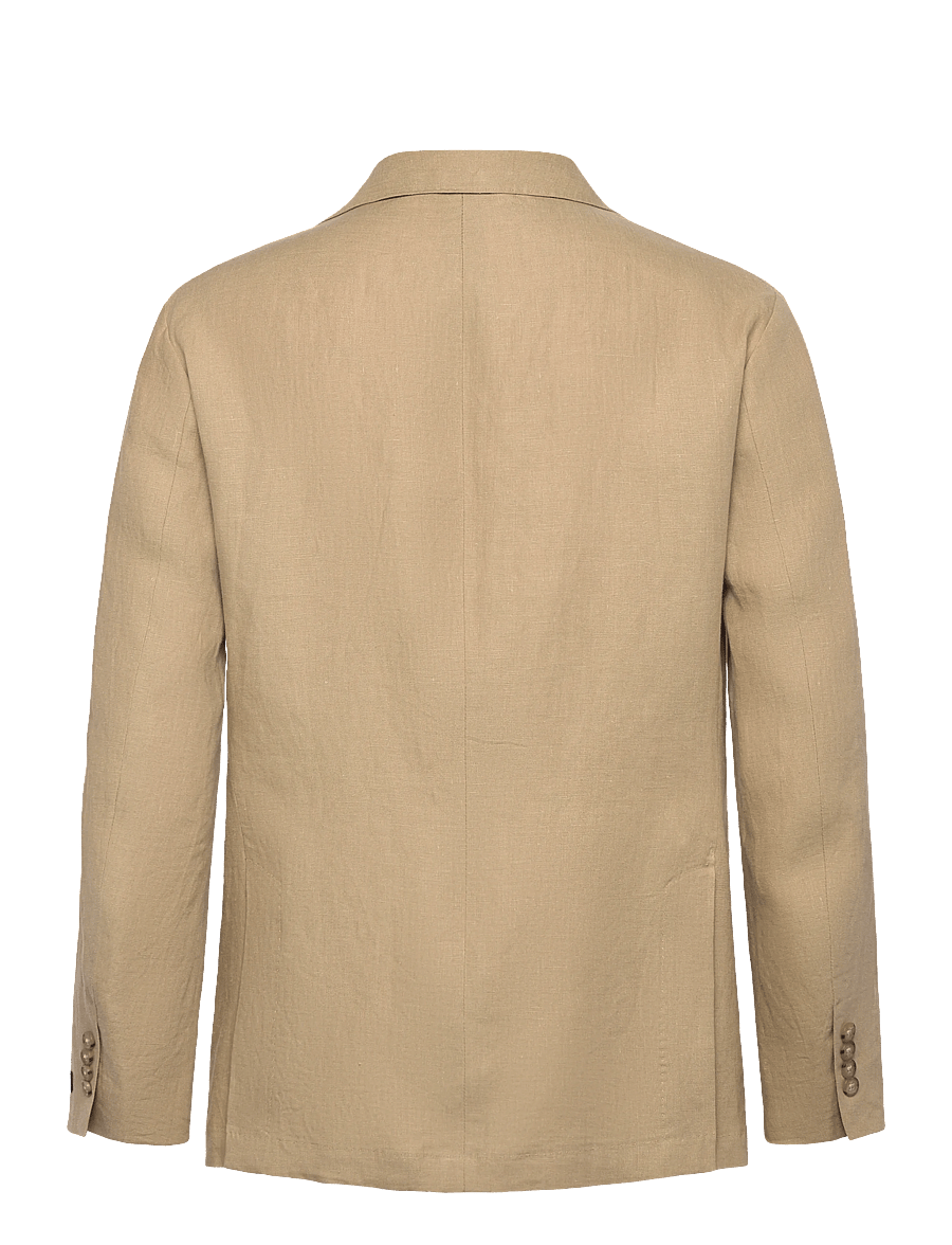 Polo Ralph Lauren - Polo Soft Modern Fit Linen Suit Jacket - enkelknäppta kavajer - coastal beige - 2