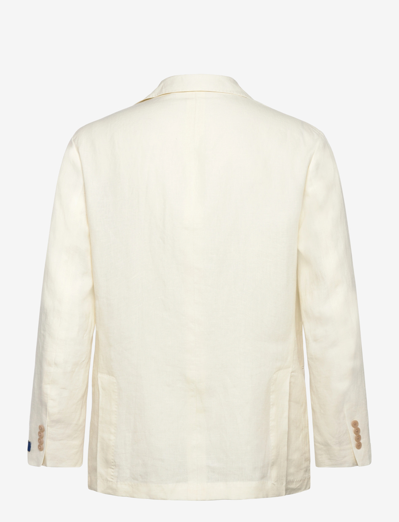 Polo Ralph Lauren - Polo Soft Modern Fit Linen Suit Jacket - enkeltradede blazere - cream - 1