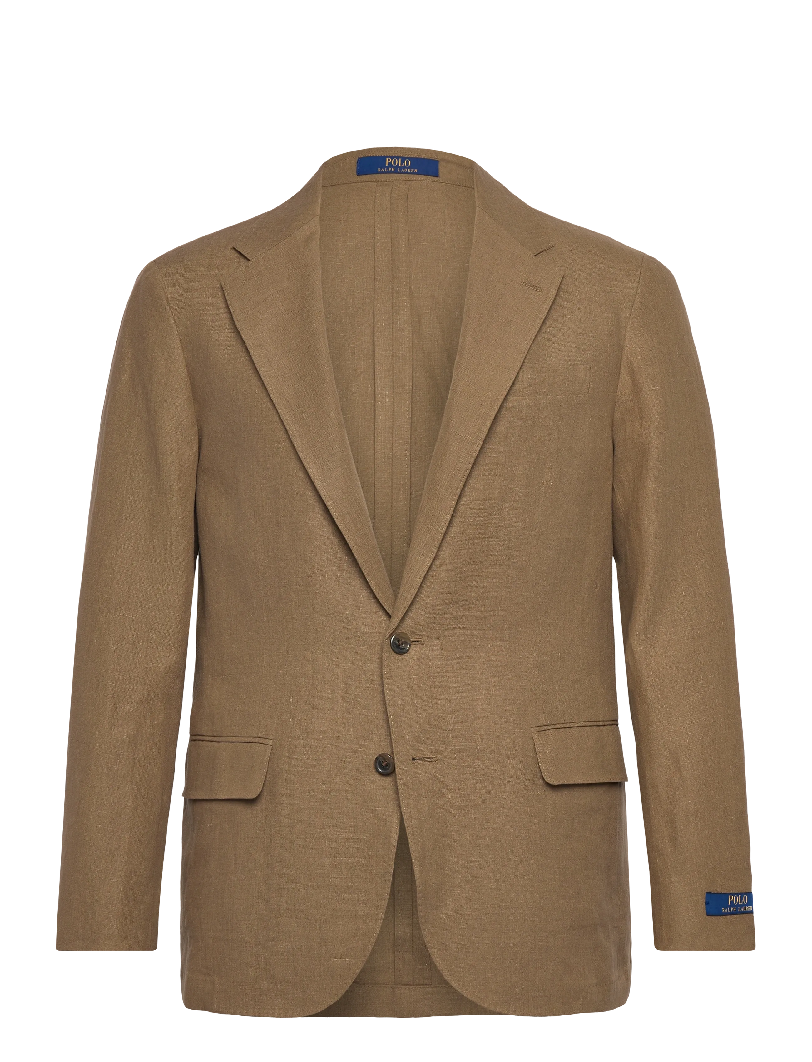 Polo Ralph Lauren Polo Soft Modern Fit Linen Suit Jacket - Lininiai švarkai - LIGHT SABLE / brown