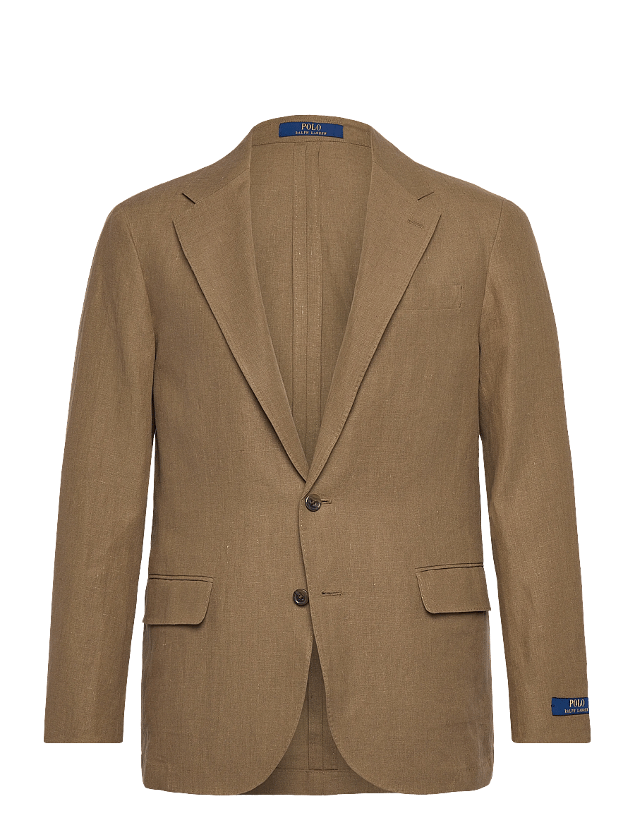 Polo Ralph Lauren - Polo Soft Modern Fit Linen Suit Jacket - einreiher - light sable - 0