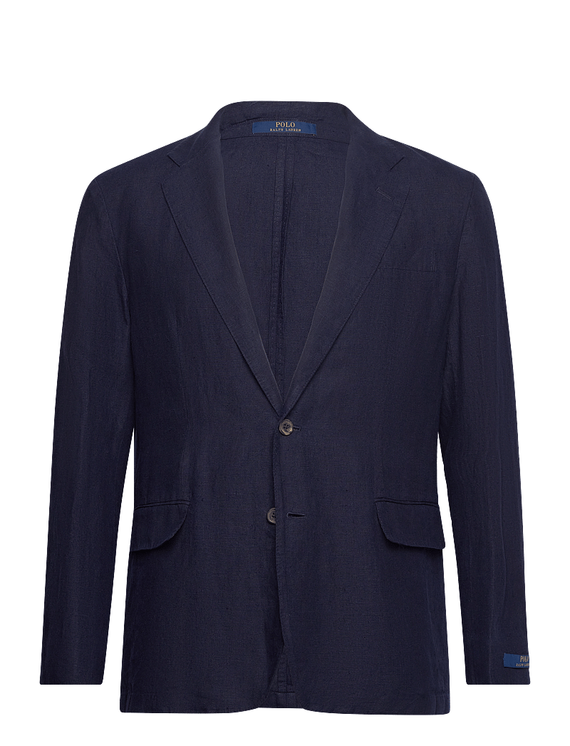 Polo Ralph Lauren - Polo Soft Modern Linen Suit Jacket - enkelknäppta kavajer - navy - 0