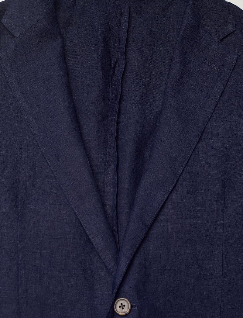 Polo Ralph Lauren - Polo Soft Modern Linen Suit Jacket - enkelknäppta kavajer - navy - 2