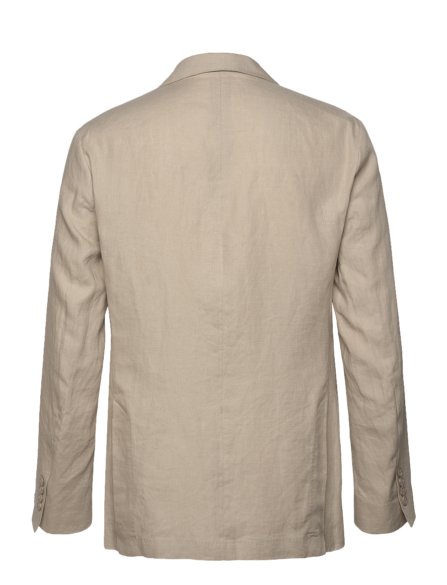 Polo Ralph Lauren - Polo Soft Modern Fit Linen Suit Jacket - Ühe rinnatisega pintsakud - spring beige - 1