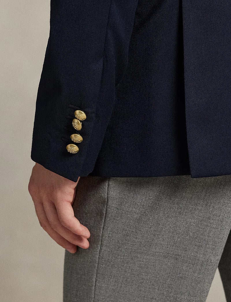 Polo Ralph Lauren - WOOL GARBADINE-MDN P2NT - marynarki jednorzędowe - navy - 5