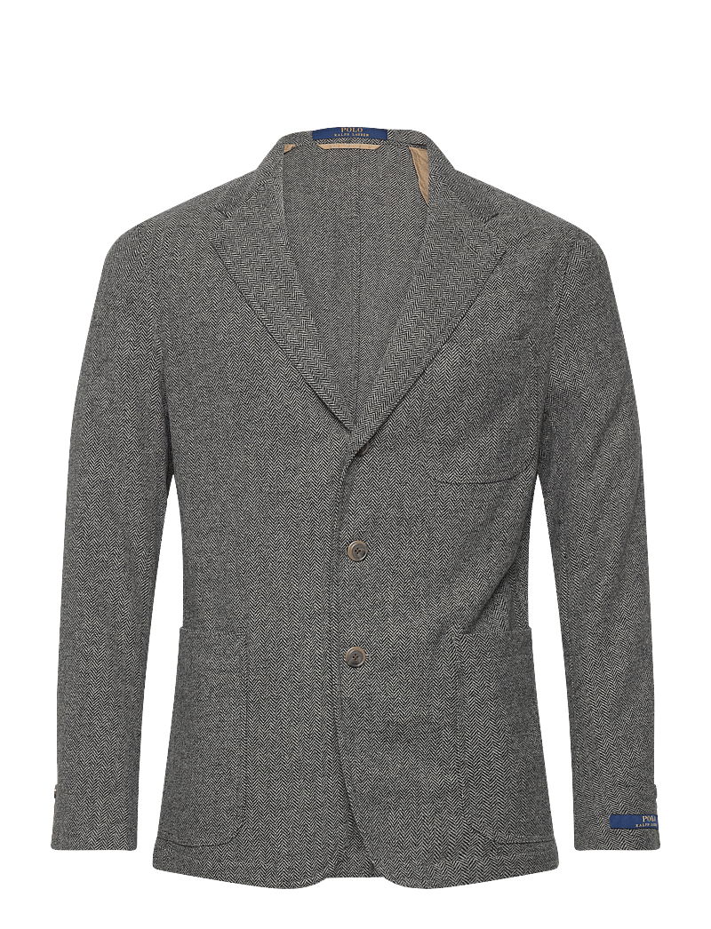 Polo Ralph Lauren - Modern Herringbone Sport Coat - enkelknäppta kavajer - black/cream - 1