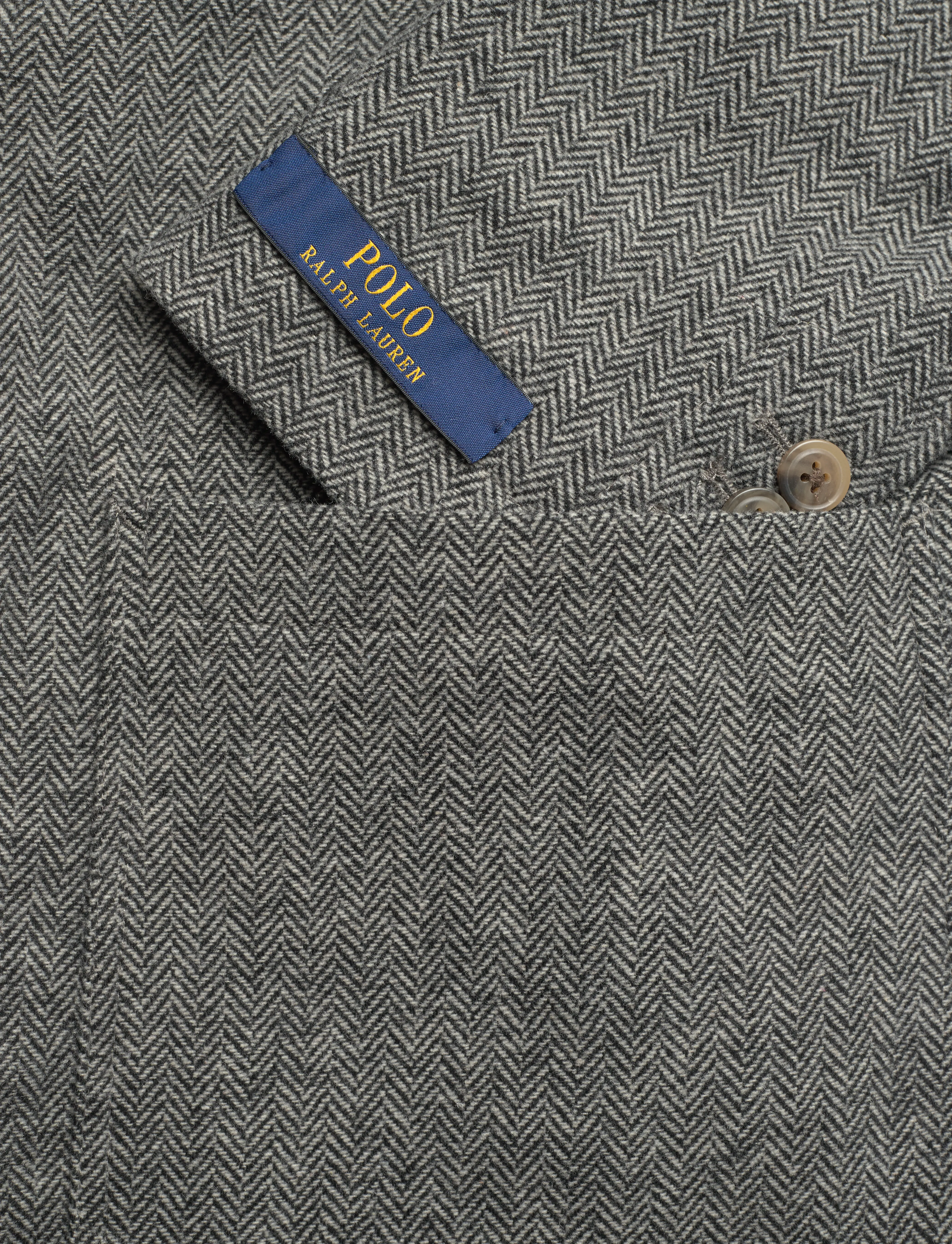 Polo Ralph Lauren - Modern Herringbone Sport Coat - black/cream - 4