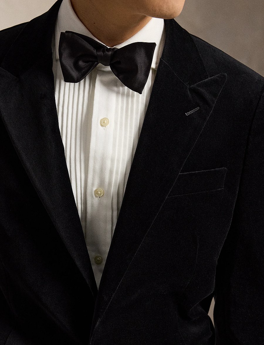 Polo Ralph Lauren - Modern Fit Velvet Jacket - black - 5