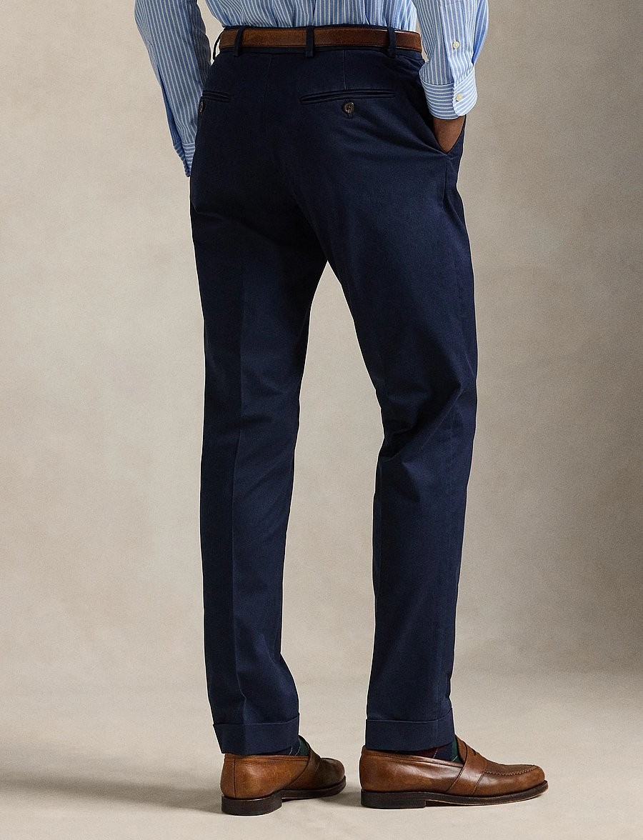 Polo Ralph Lauren - Stretch Chino Suit Trouser - chino stila bikses - nautical ink - 5